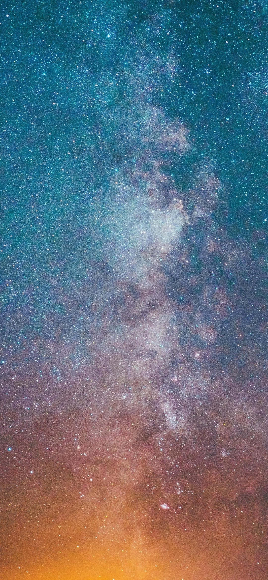 1080x2340 4K Milky Way Digital Art Wallpaper