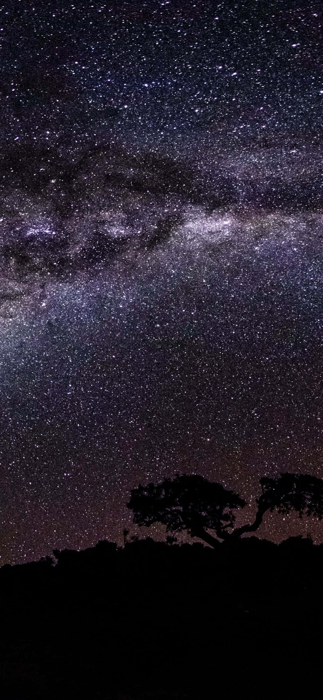 1080x2340 4K Milky Way Gabi na Langit Wallpaper
