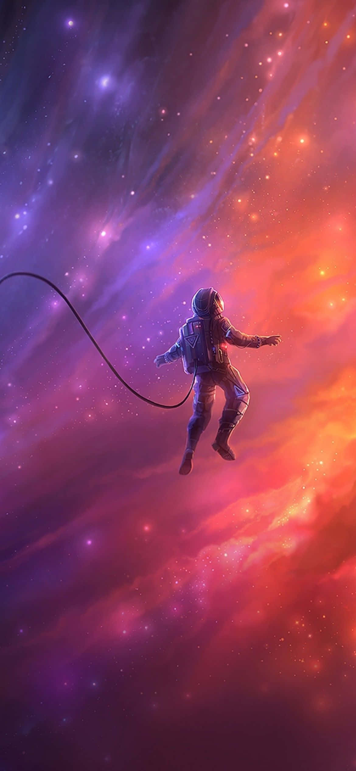 1170x2532 Astronaut sa Kalawakan Wallpaper