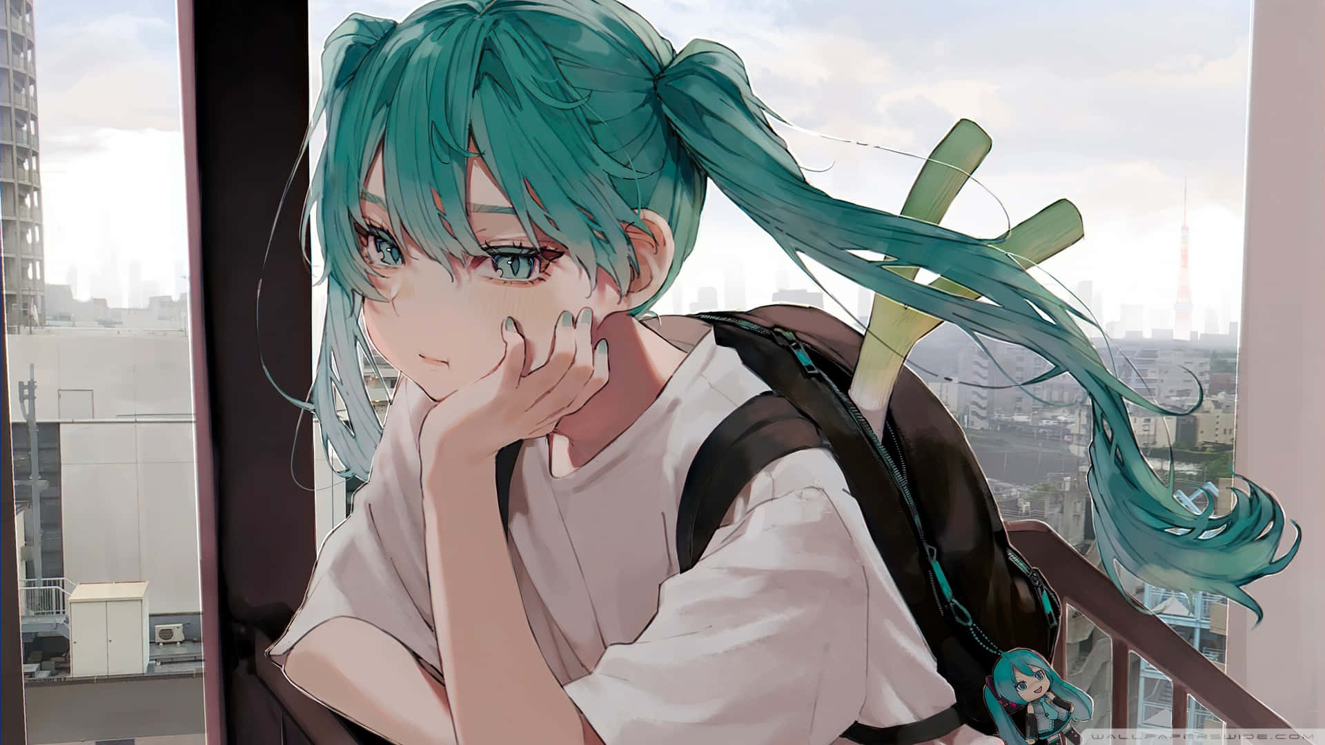 1920x1080 Anime Hatsune Miku Malungkot Wallpaper