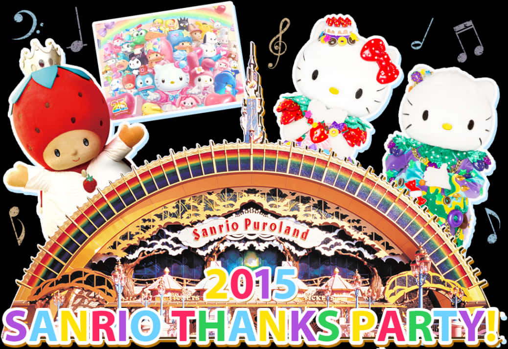 2015 Sanrio Thanks Party sa Puroland Wallpaper