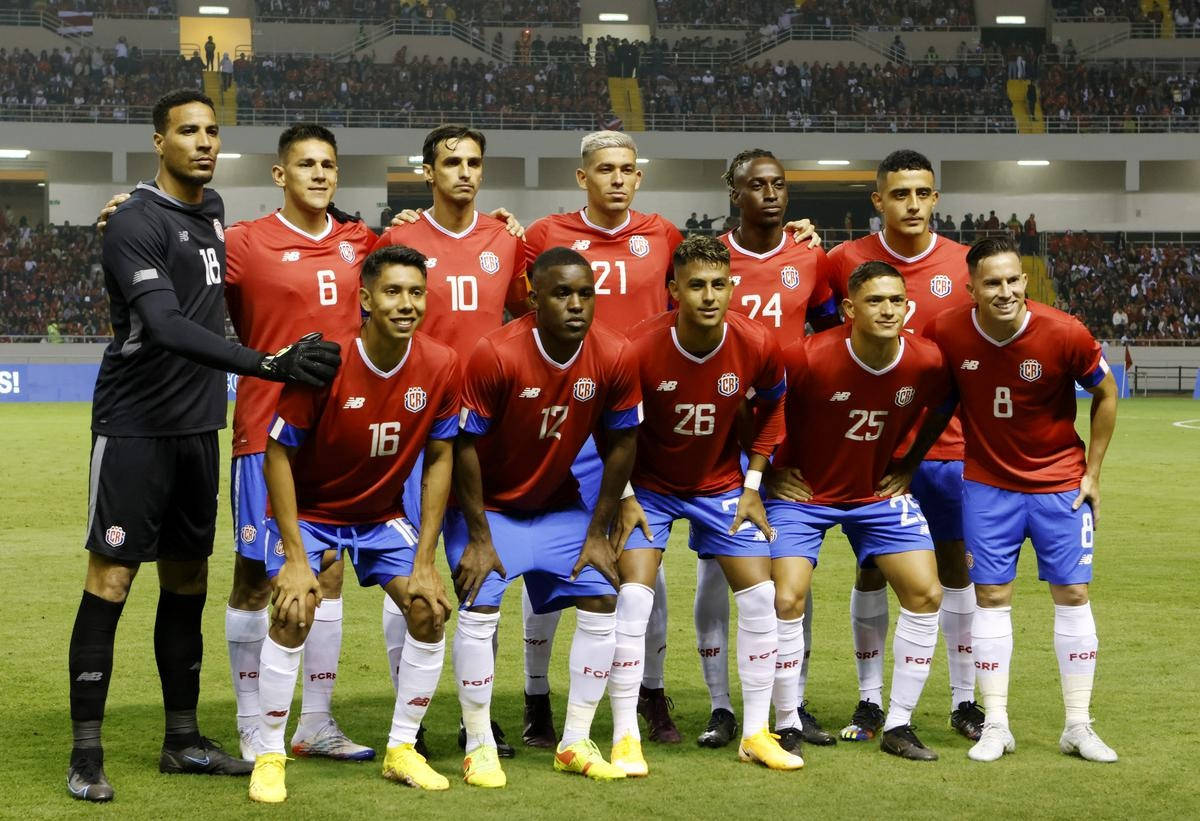 2022 Friendly Match Pambansang Koponan ng Football ng Costa Rica Wallpaper