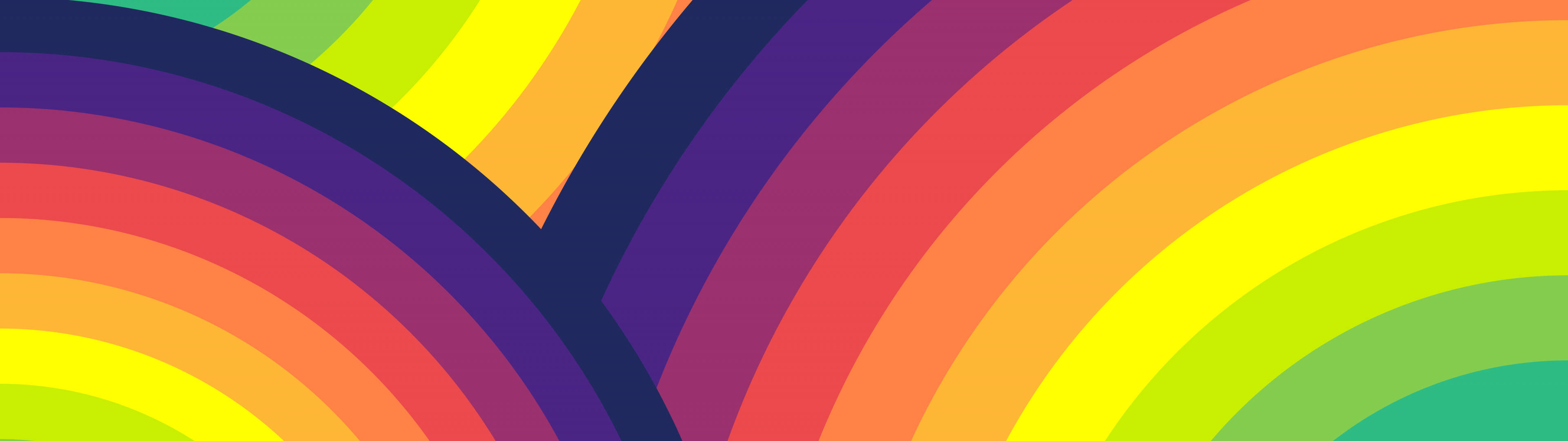 3840x1080 4K Bahaghari Wallpaper