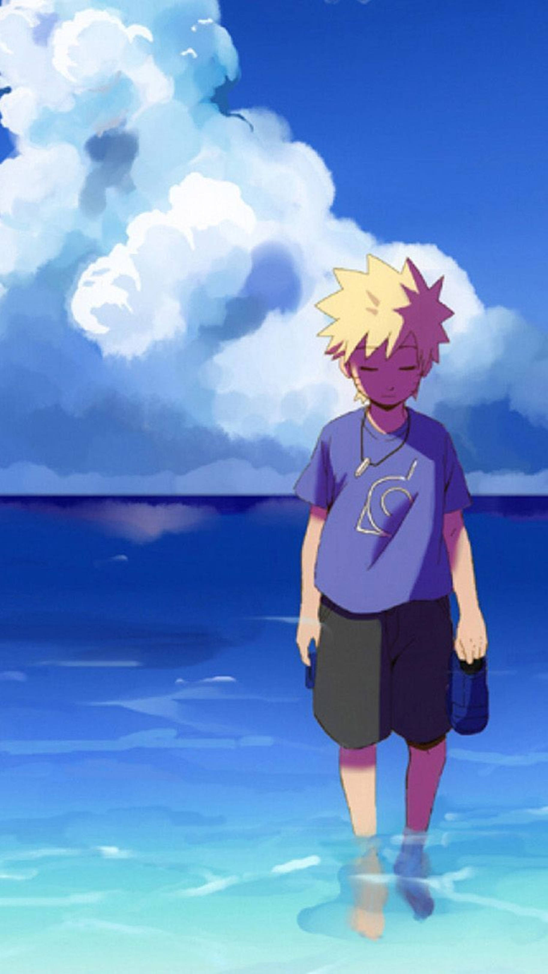 4K Anime iPhone Bata Uzumaki Naruto Wallpaper