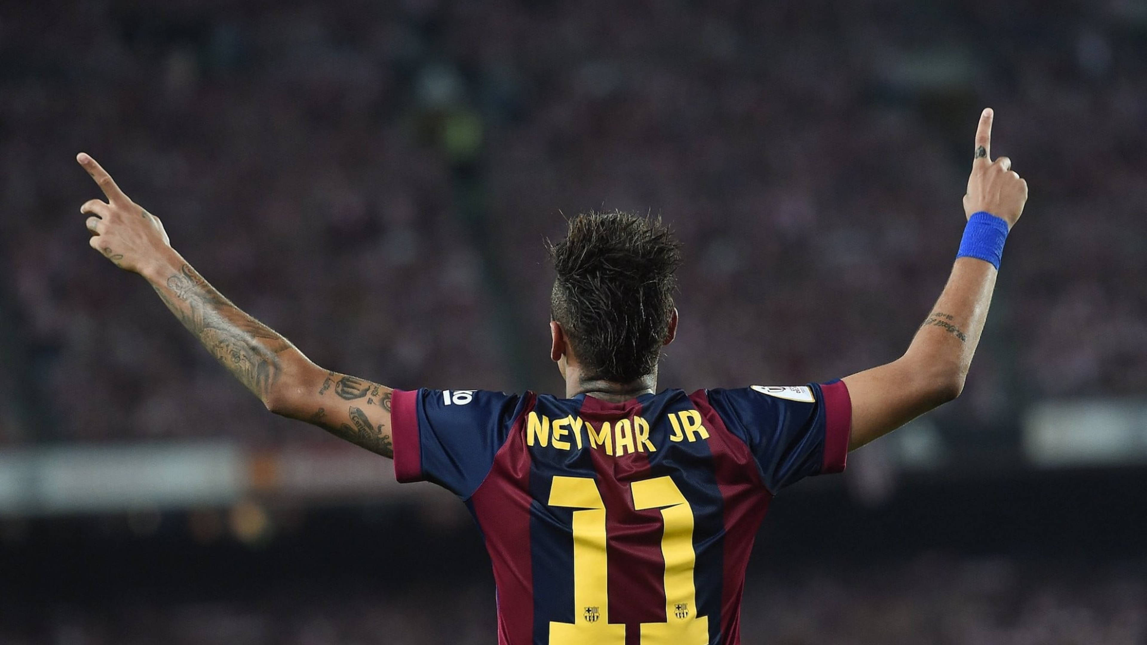 4K Jersey Numero 11 ni Neymar Wallpaper