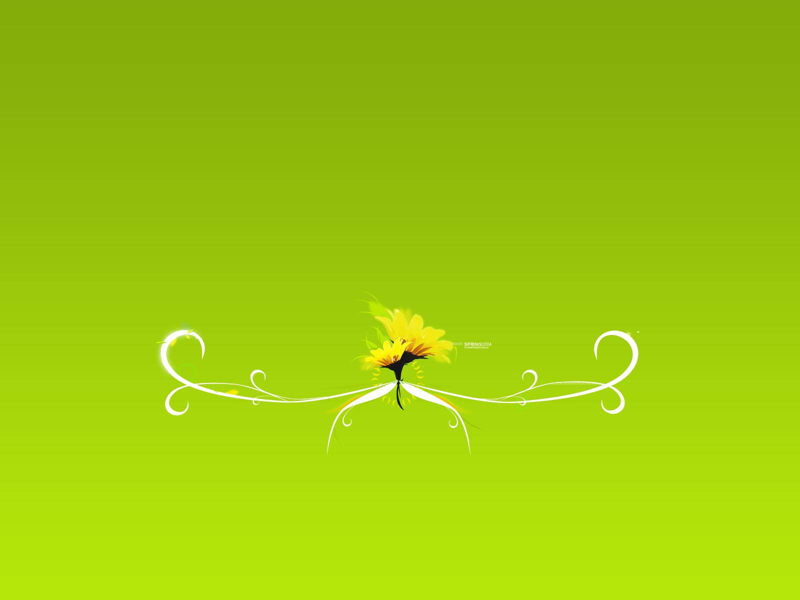 4K Kalikasan Berde na Background Wallpaper
