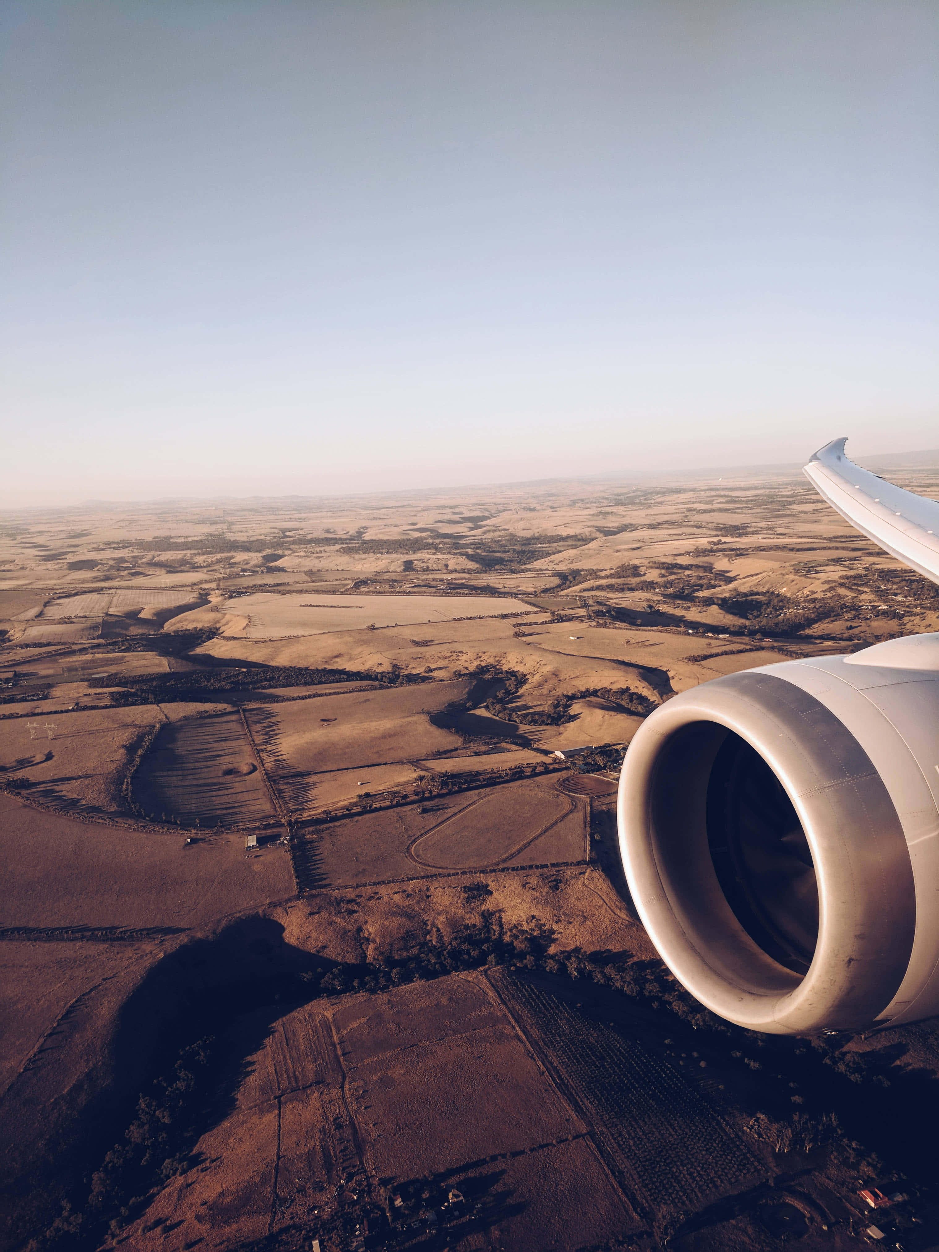 4K Microsoft Flight Simulator Background Tanaw ng Bintana ng Eroplano Wallpaper