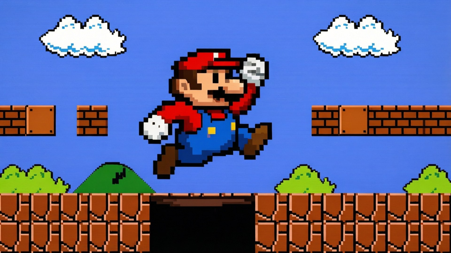 8-Bit Pagtalon Wallpaper