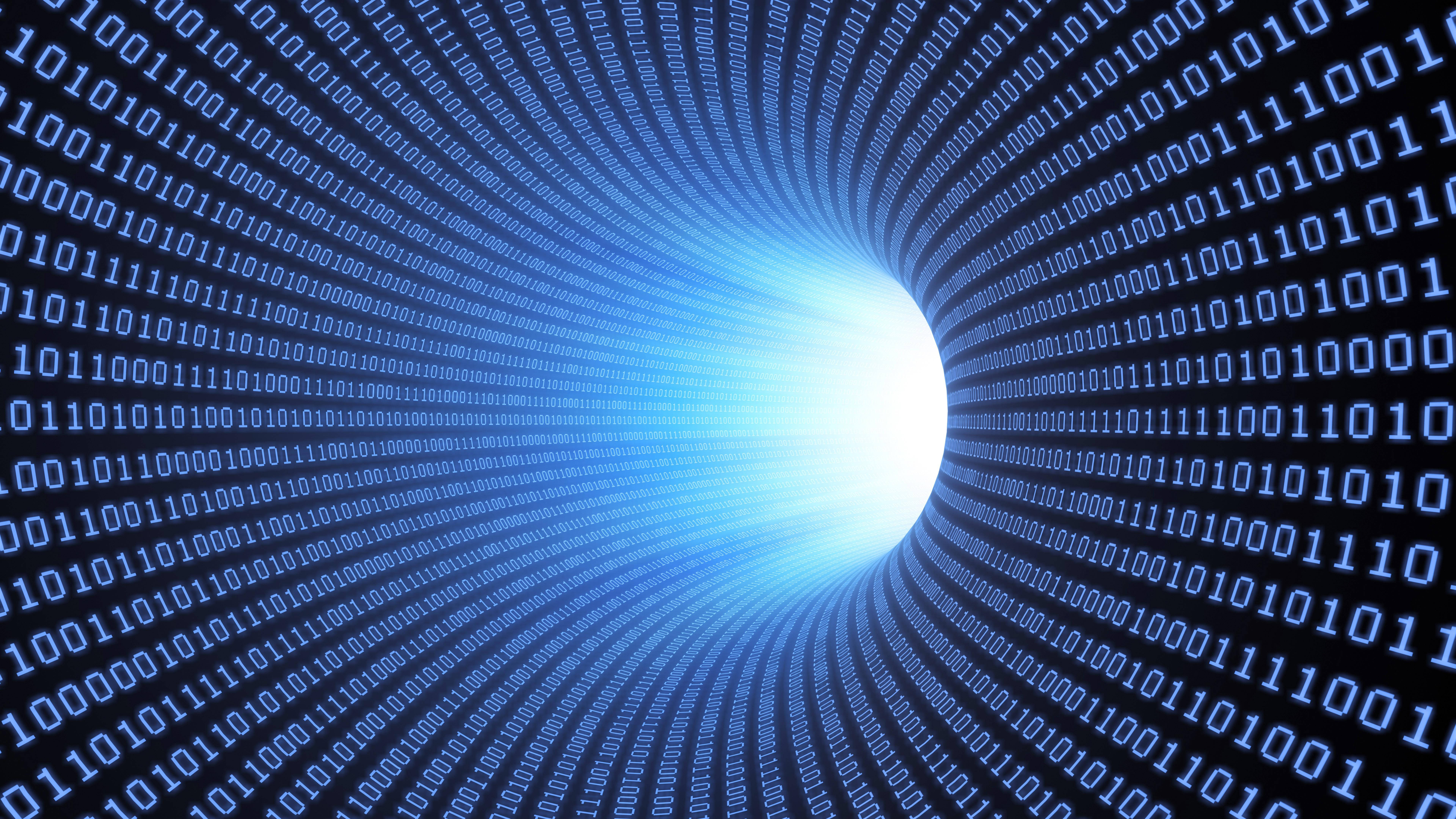 8K 7680x4320 Ultra HD Resolution Desktop Binary Wallpaper