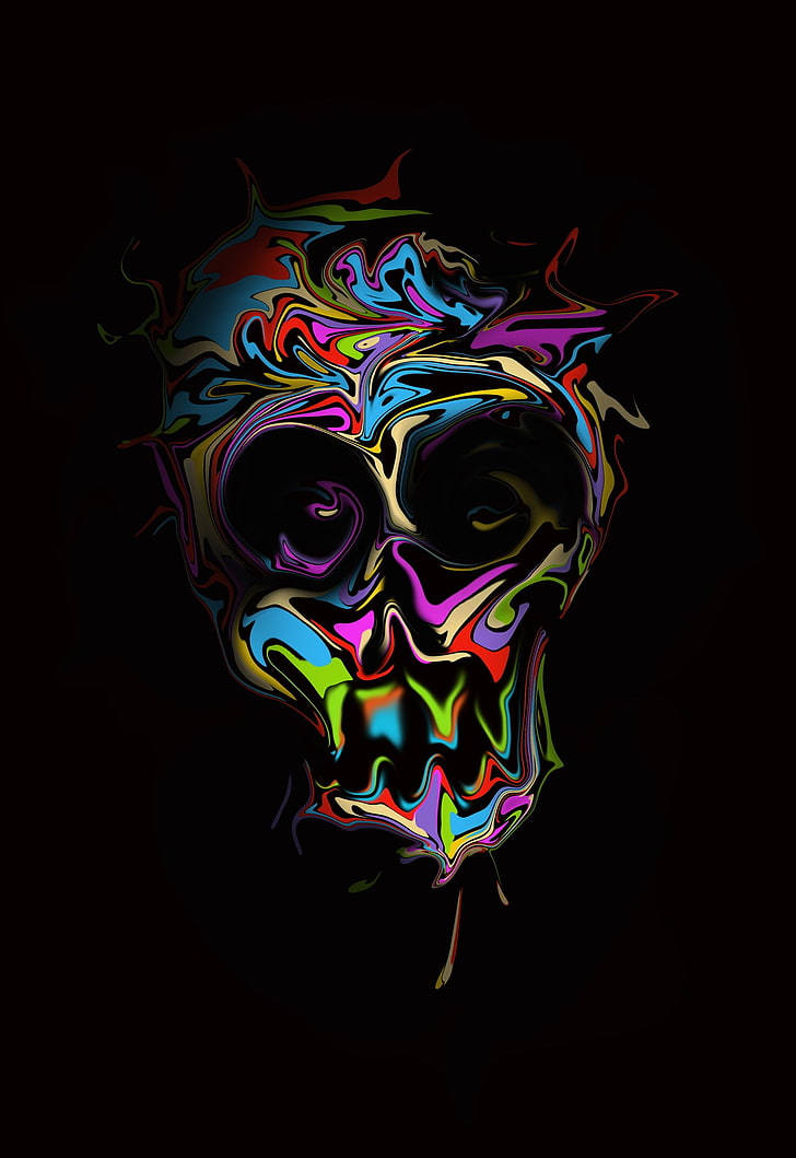 8K iPhone Trippy na Bungo Wallpaper