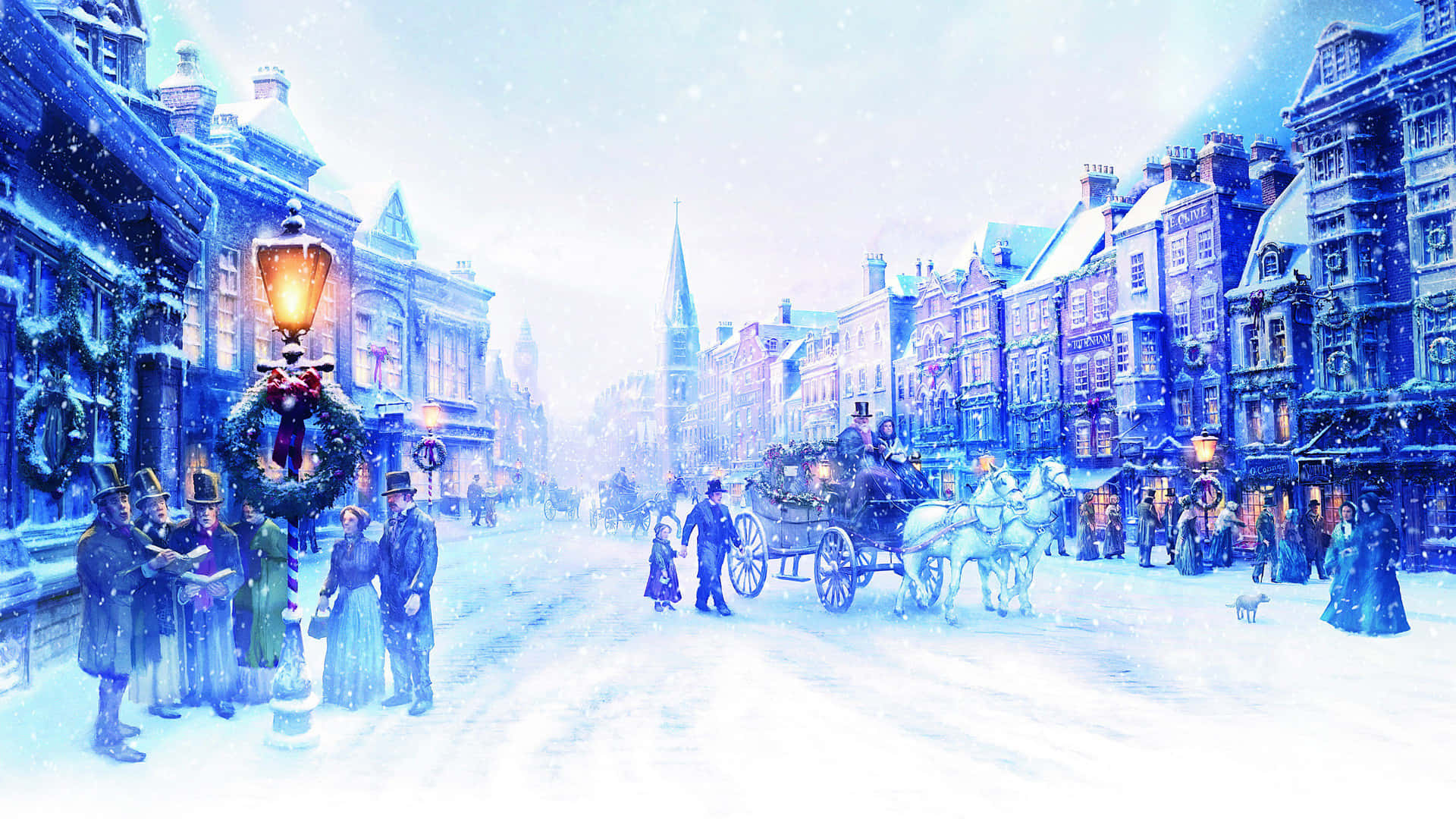 A Christmas Carol ni Charles Dickens Wallpaper
