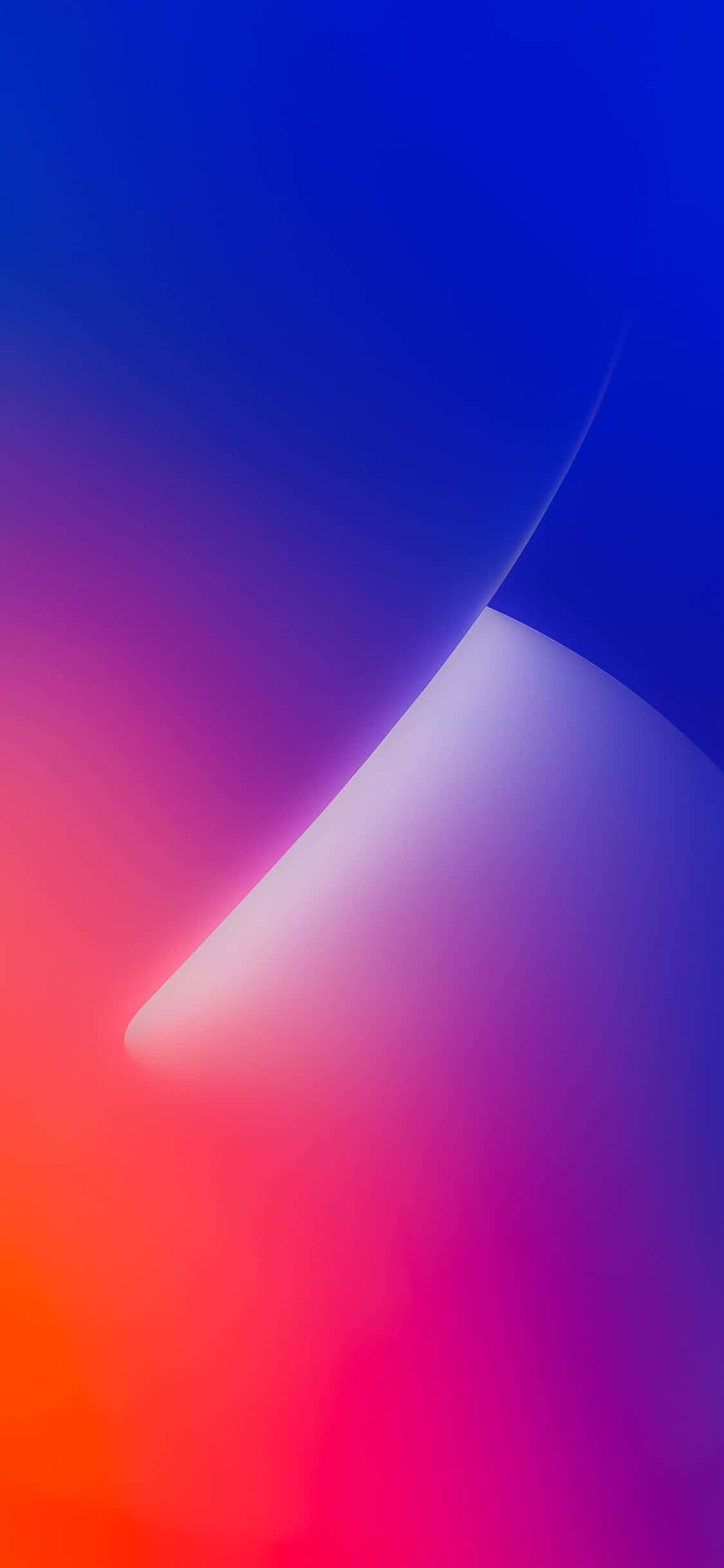 isang colorful abstract background na may blue, orange at red na kulay Wallpaper