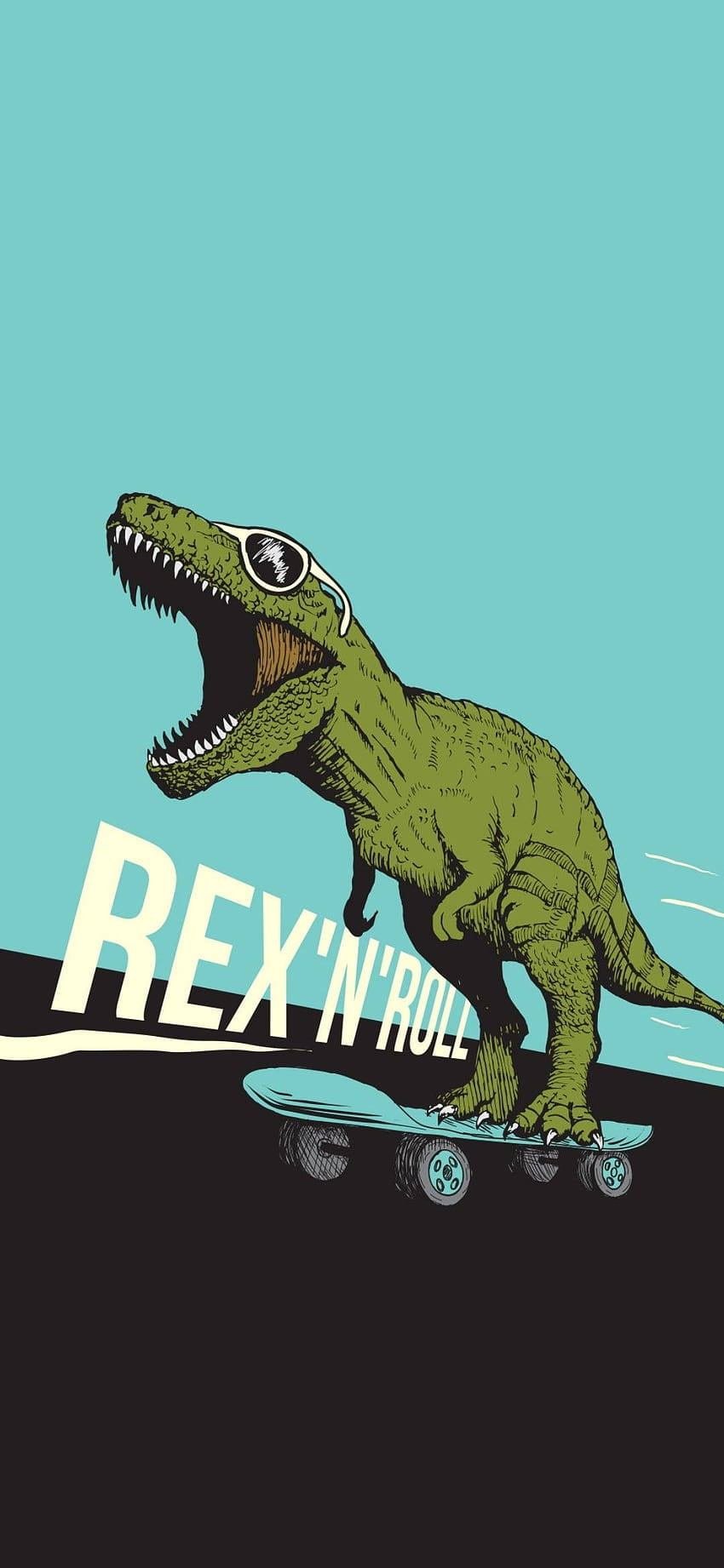 Isang Nakakatawa Dinosaur na Puno ng Alindan Wallpaper