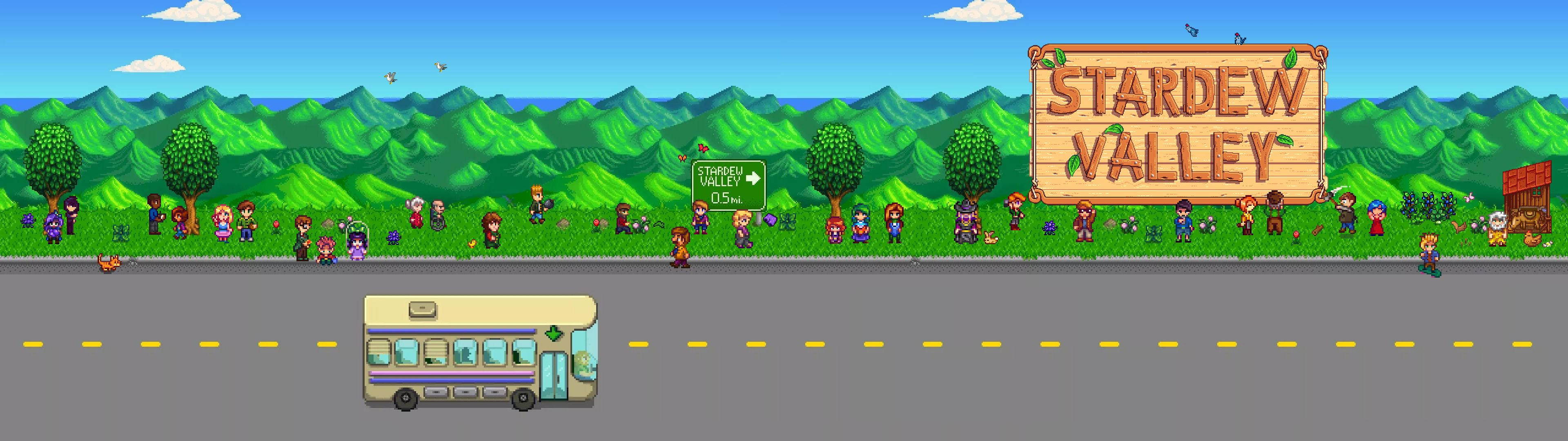 Sulyap sa Karateng Pangalan ng Stardew Valley Wallpaper