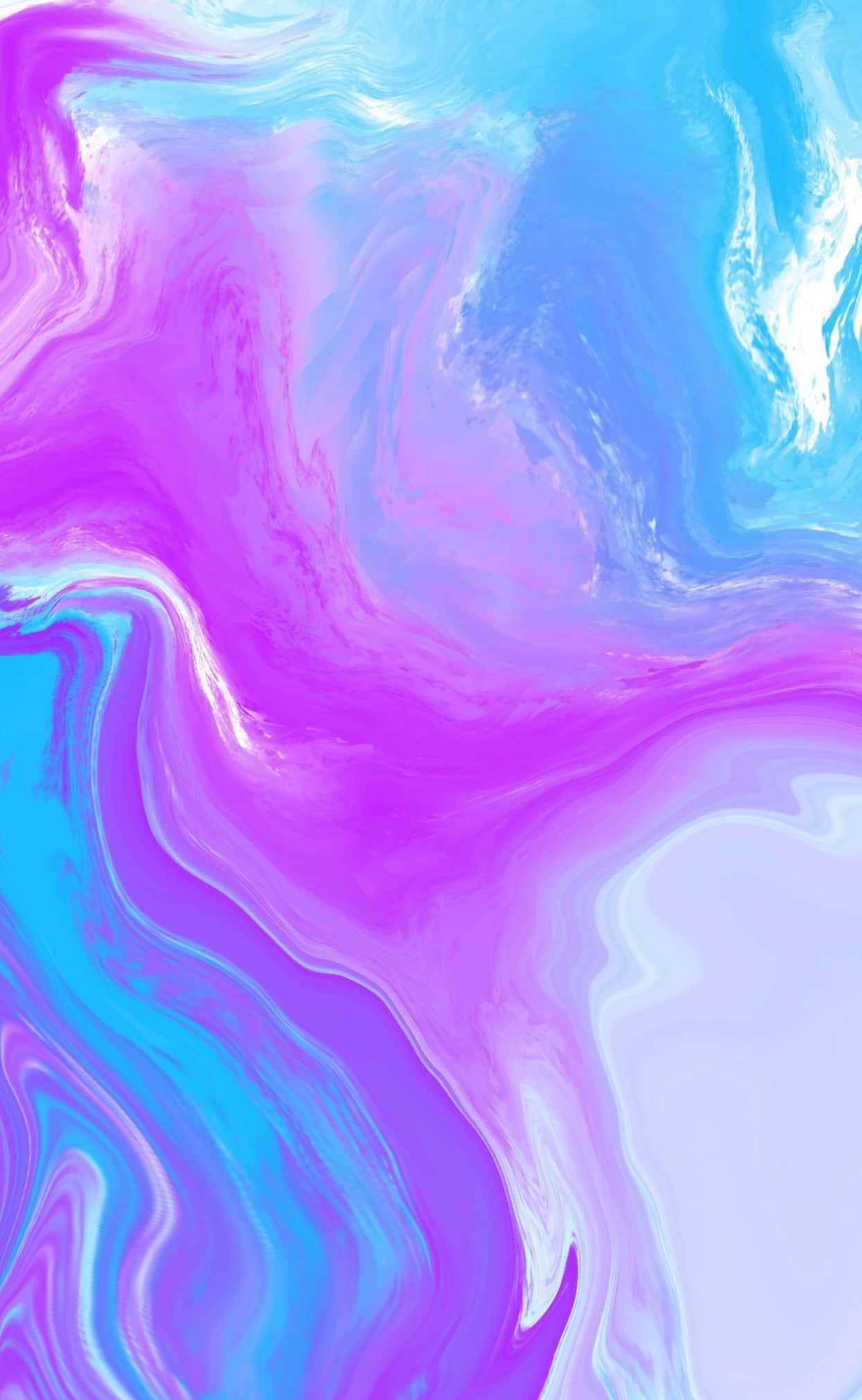 isang purple at asul na abstraktong background na may mga swirl Wallpaper