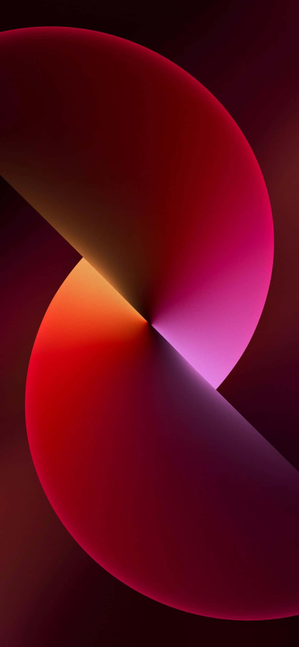 isang pula at orange abstract background Wallpaper