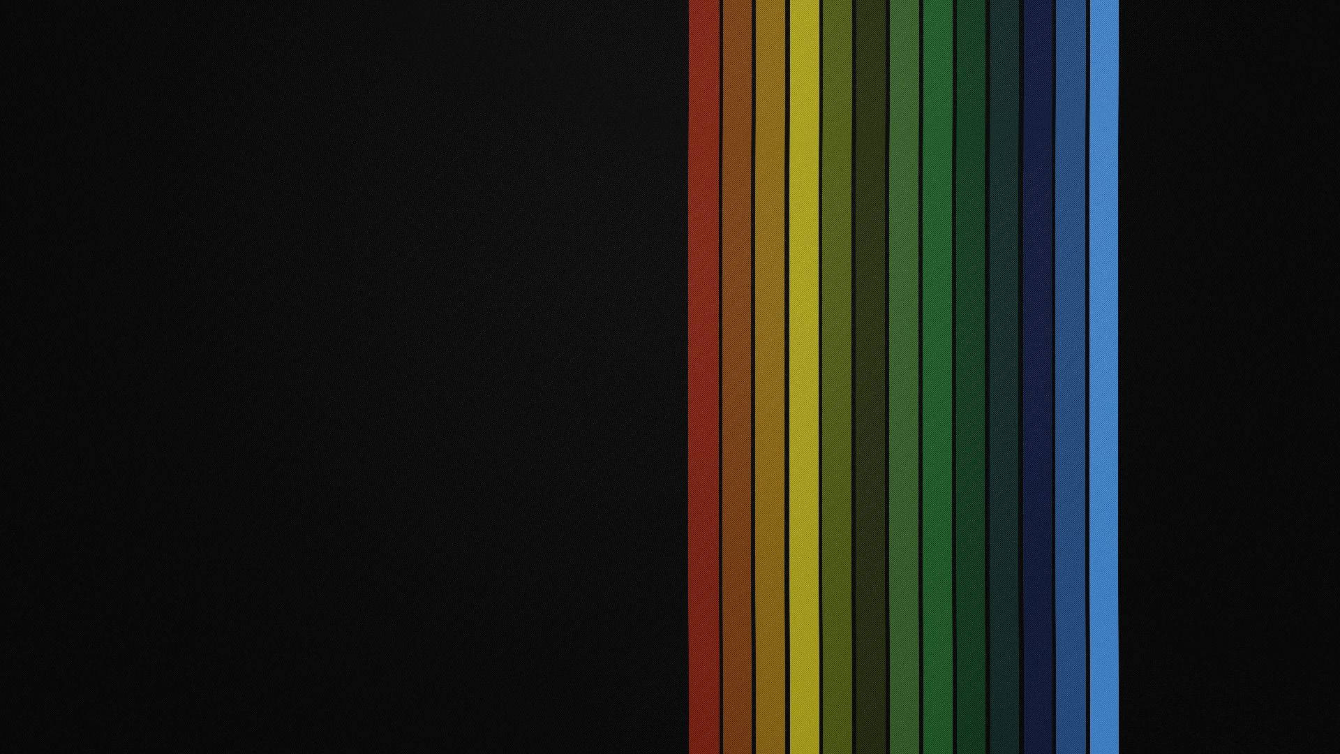 Isang natatanging halo ng mga kulay ang gumagawa ng perpektong rainbow. Wallpaper
