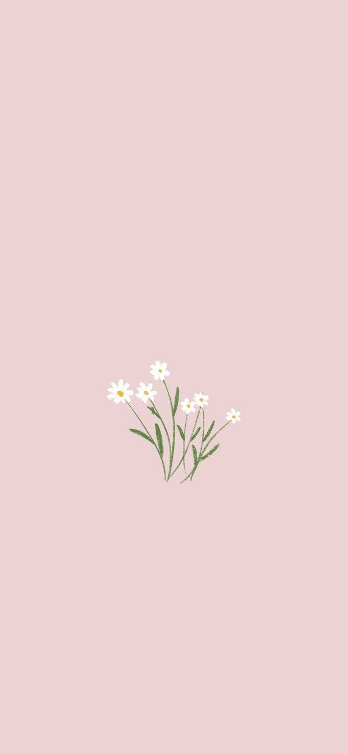 Isang Tanawin ng Minimalist na Spring Wallpaper