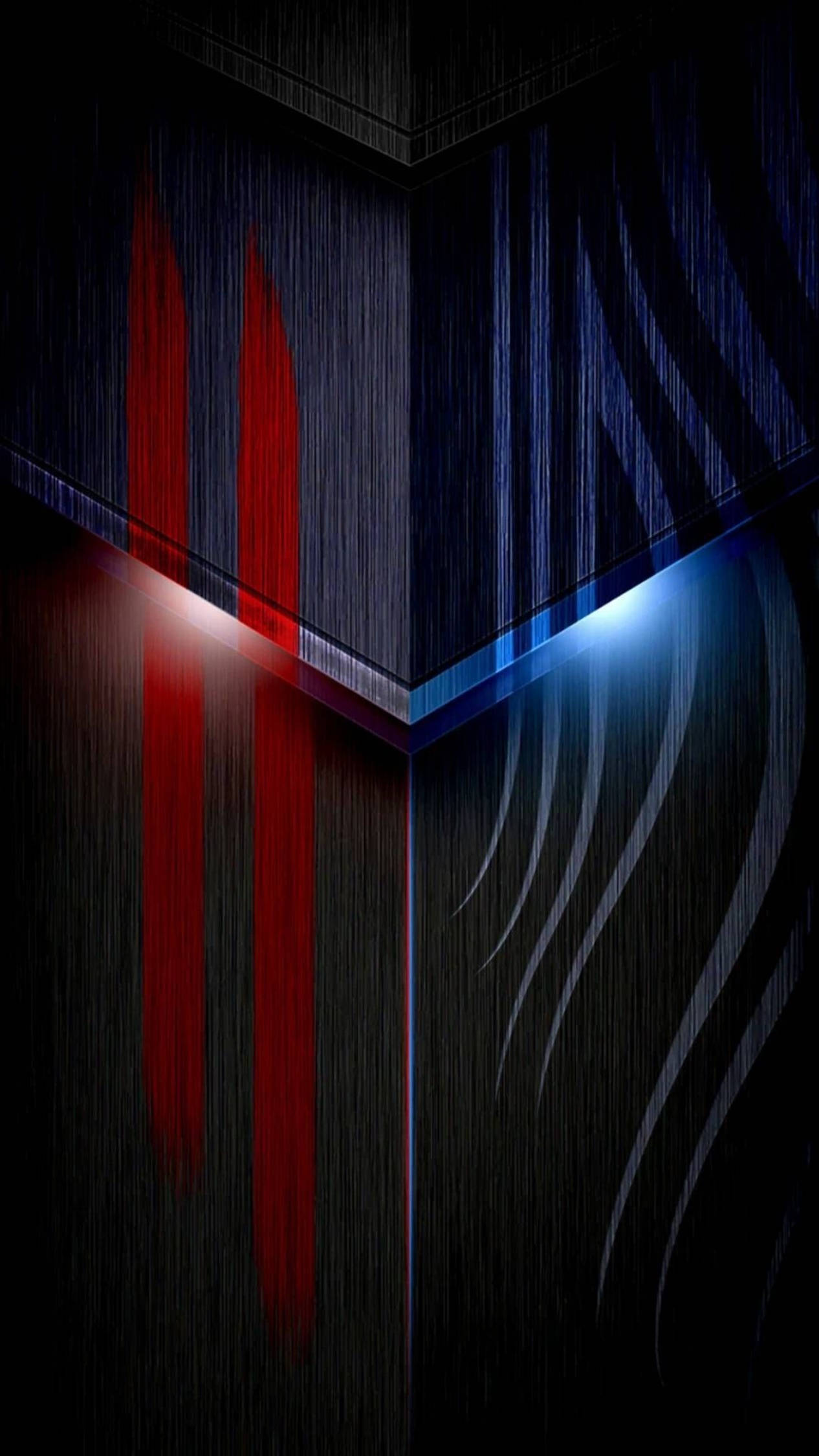Abstract Blue Red 4K para sa Android Wallpaper