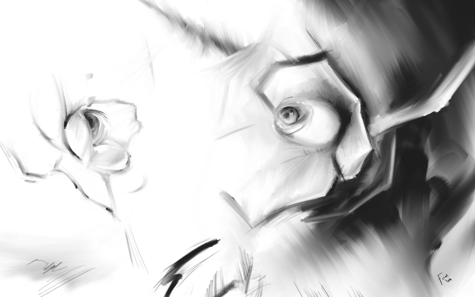 Abstract na Cool na Drawing Wallpaper