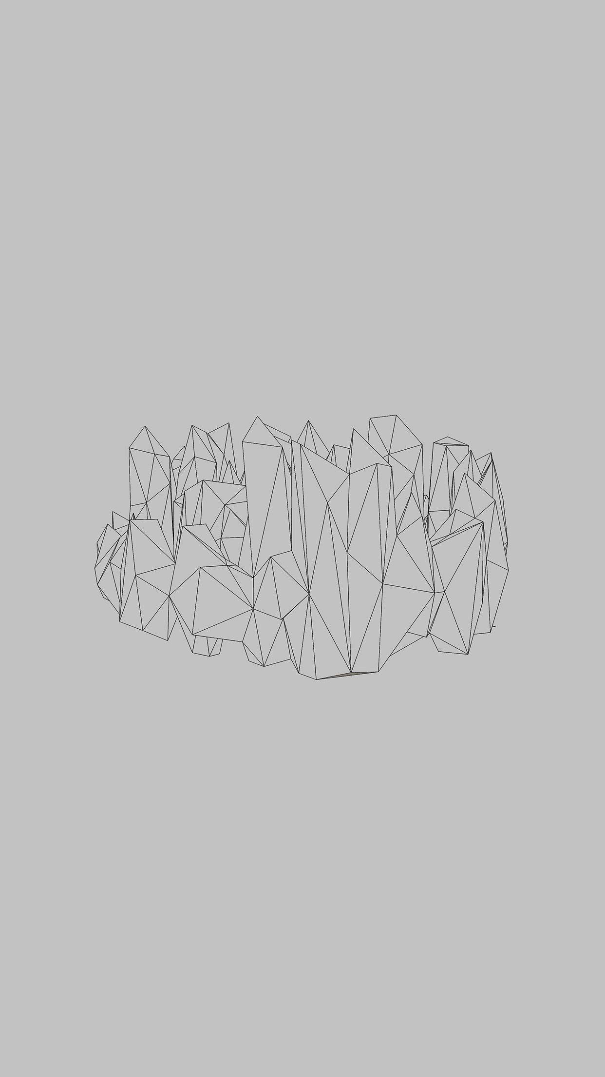 Abstract na Pastel Grey para sa iPhone Wallpaper