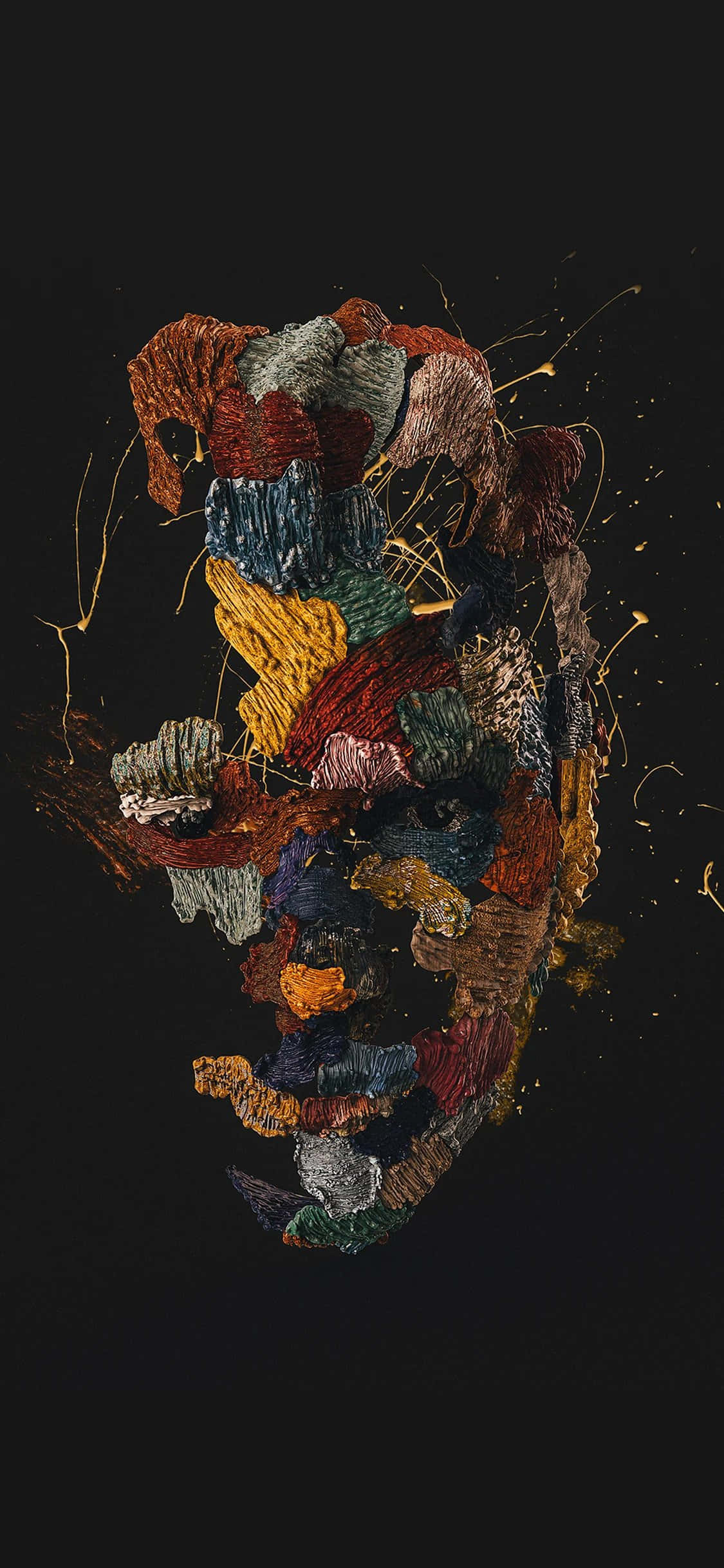 Abstract Visual Art na Pagpipinta Wallpaper