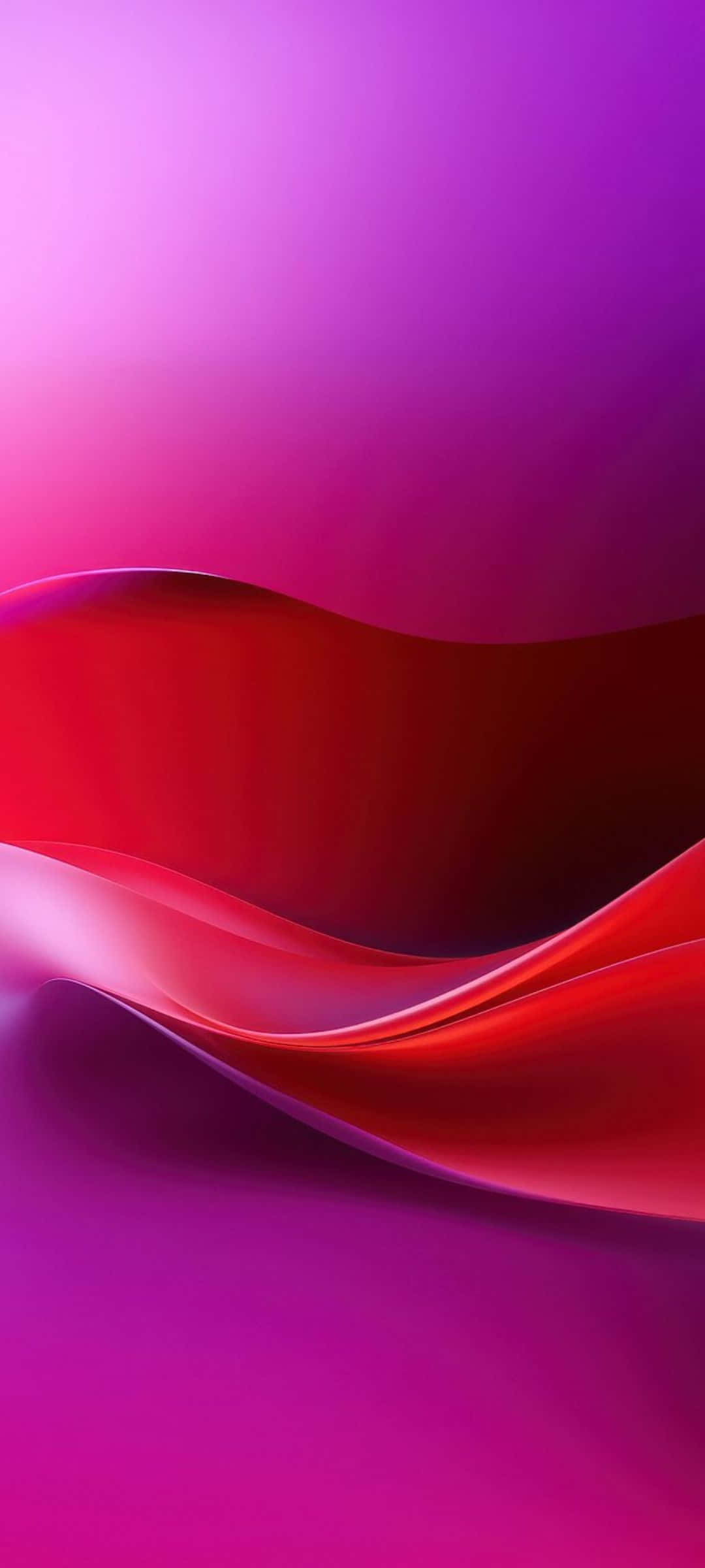 Abstractong Lila at Pulang Alon na Background Wallpaper