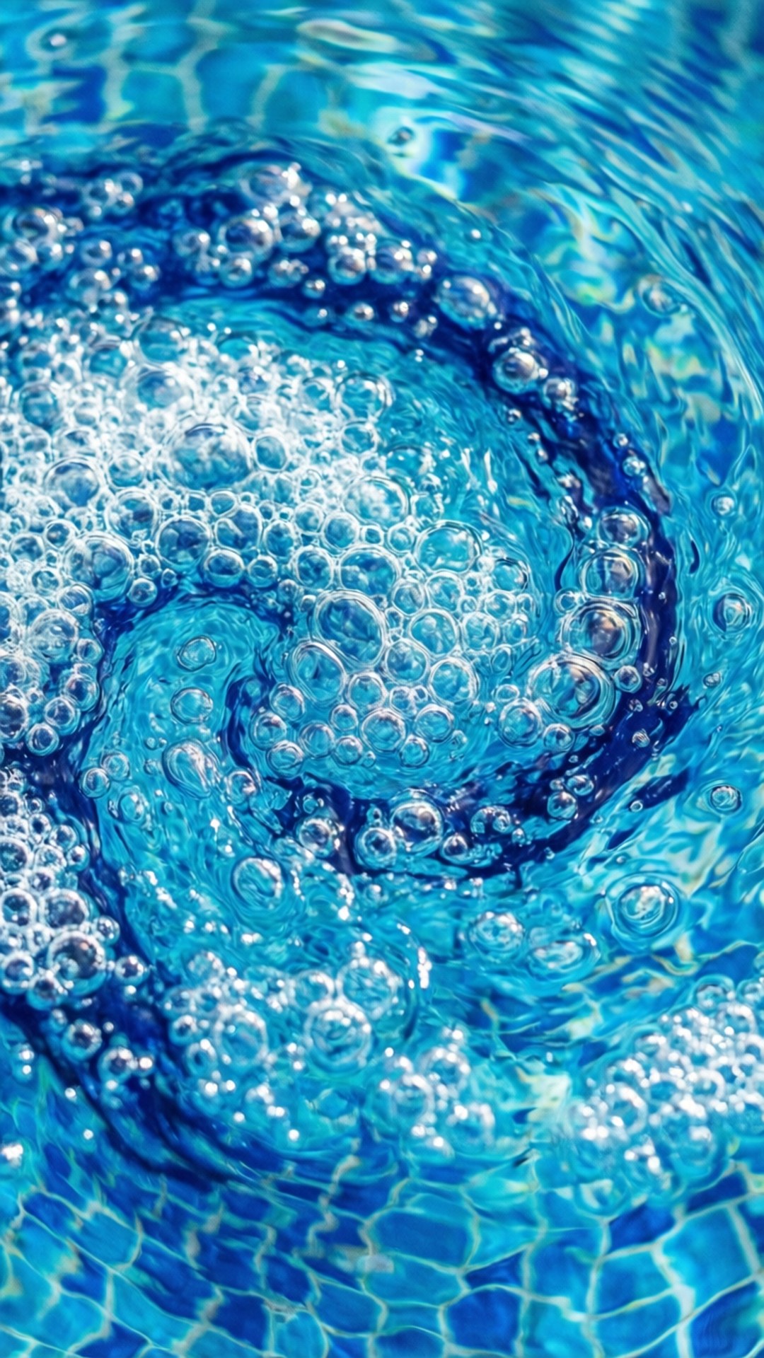 Abstrak ng Chlorine Swirl Wallpaper