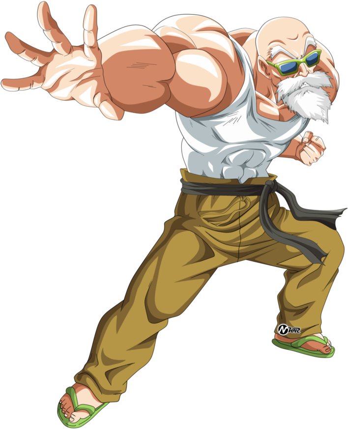 Action Pose ng Martial Arts Master Wallpaper