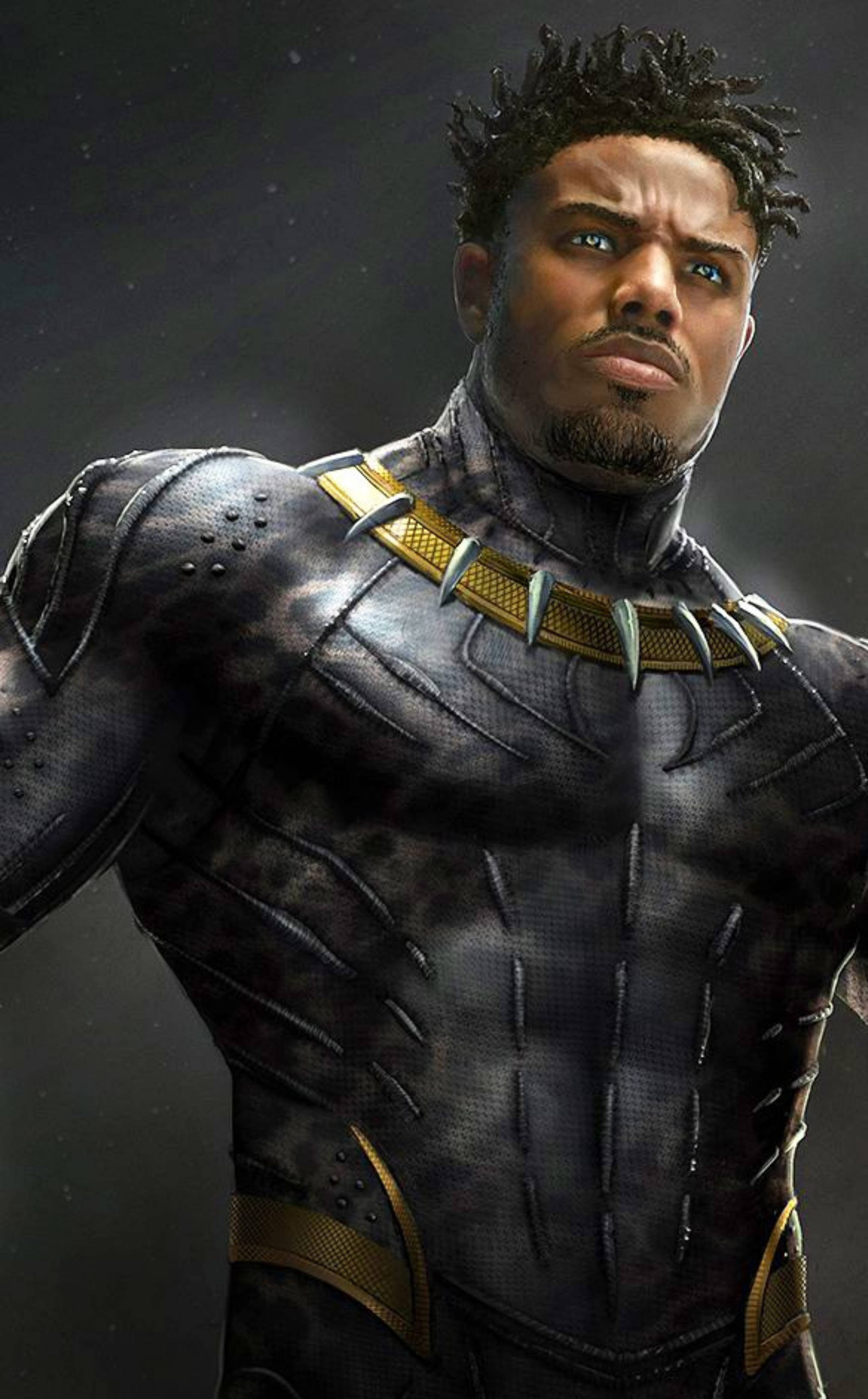 Actor Michael B. Jordan Bilang Killmonger Wallpaper