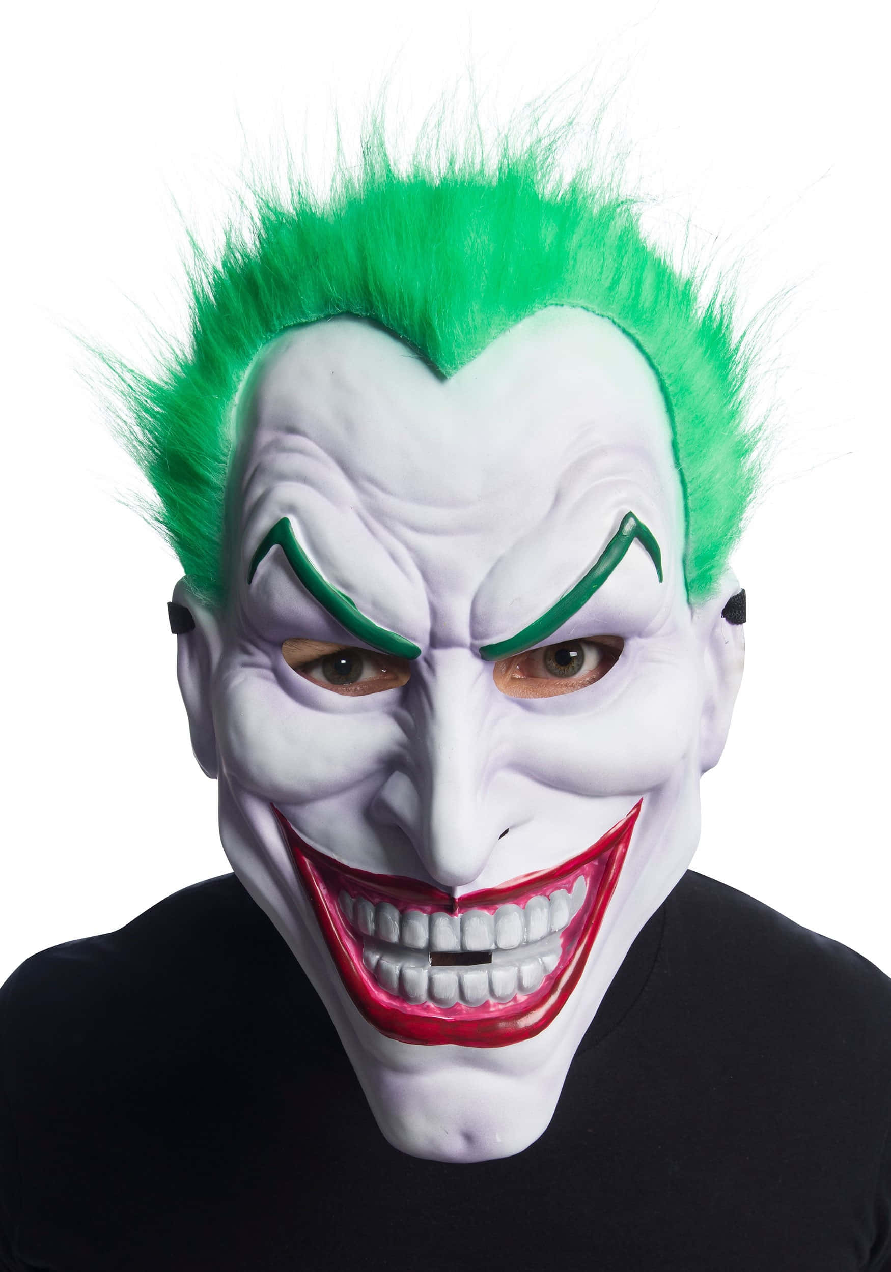 Add a spark to your Halloween with the iconic Joker Mask Wallpaper