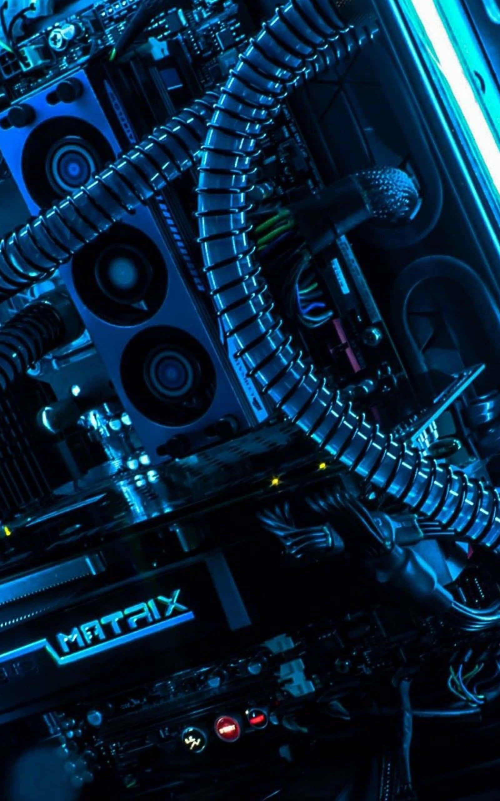 Advanced Gaming Setup na may Incredible Hardware Wallpaper