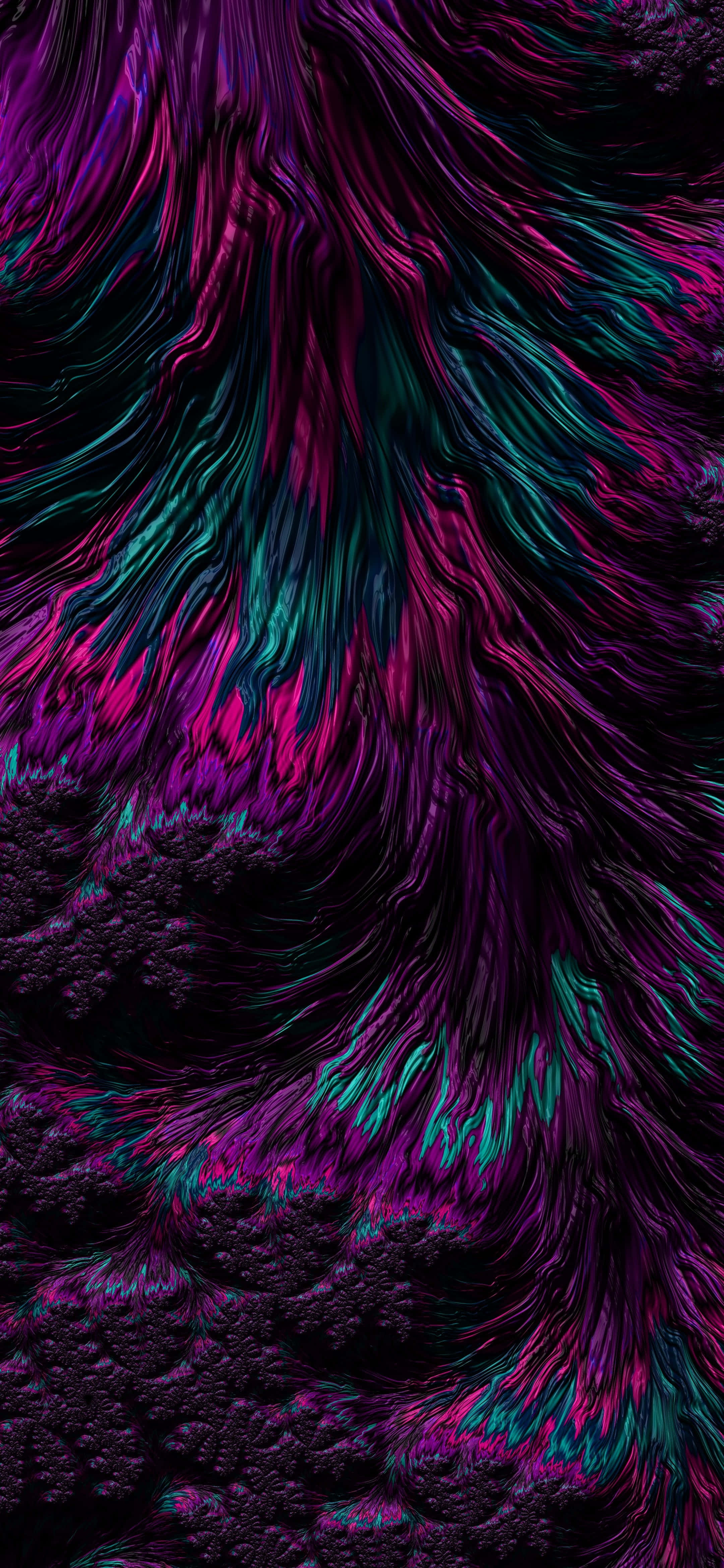 Aesthetic Abstract Dark Purple iPhone Background Wallpaper