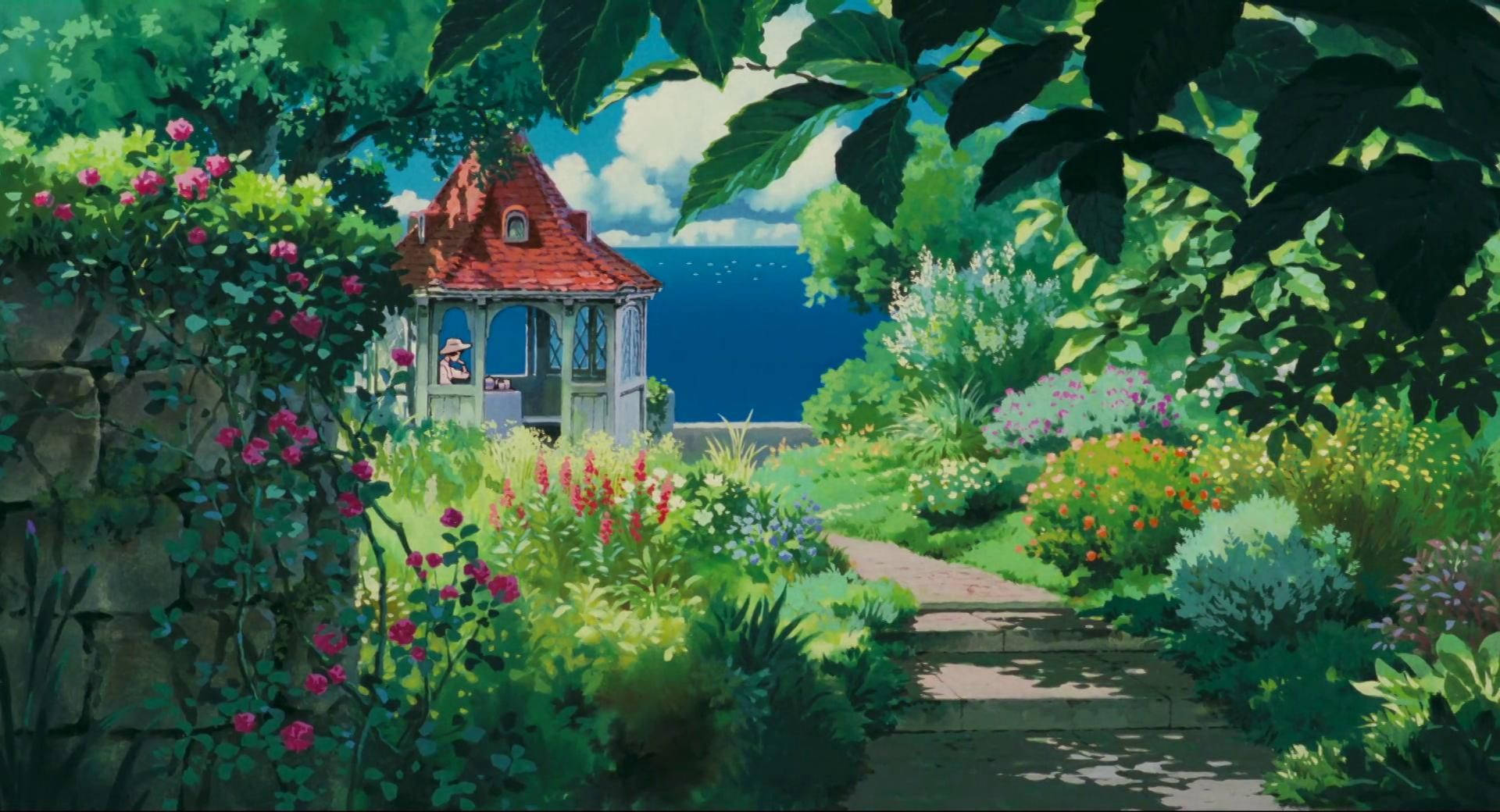 Aesthetic Art Tanawin ng Karagatan Wallpaper