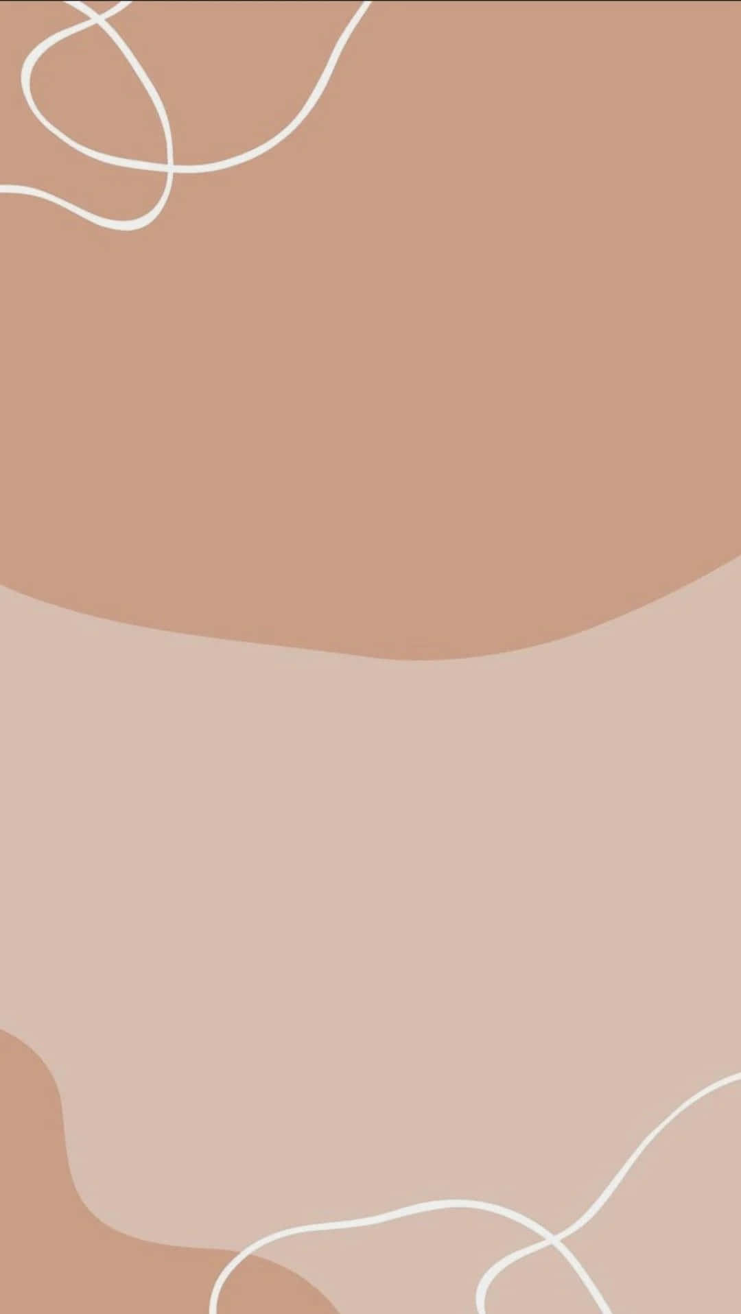 Aesthetic Beige Background: Isang Makalupa at Simpleng Paleta Wallpaper