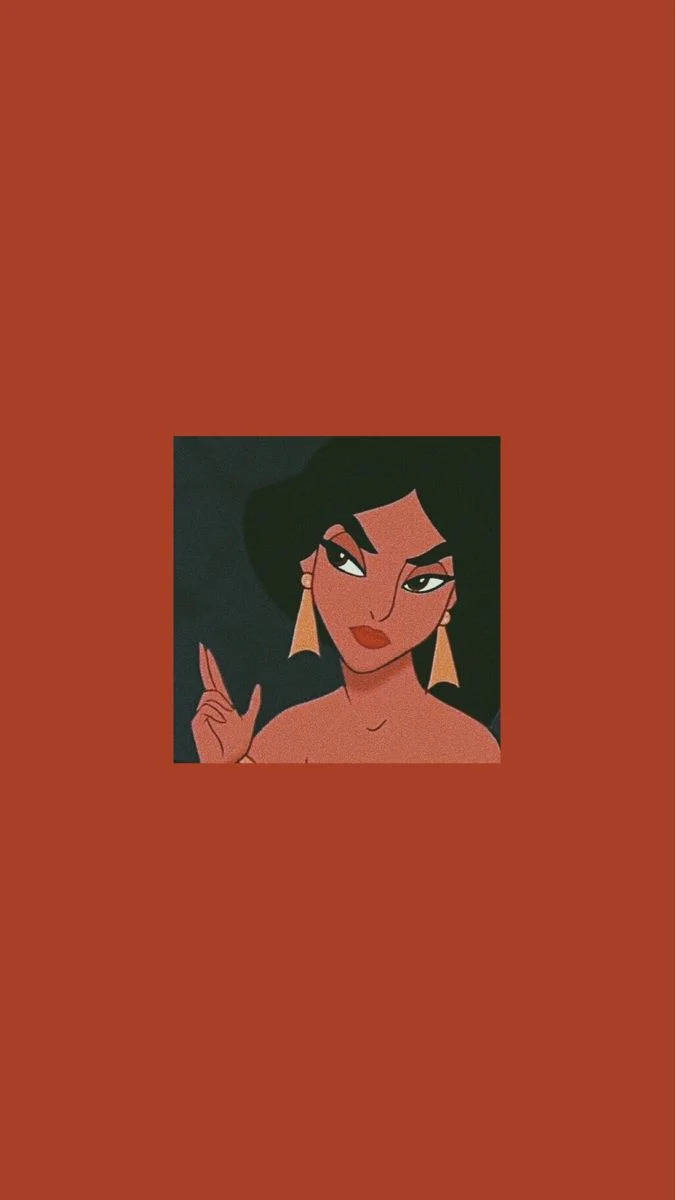 Aesthetic Cartoon Disney Prinsesa Jasmine Wallpaper