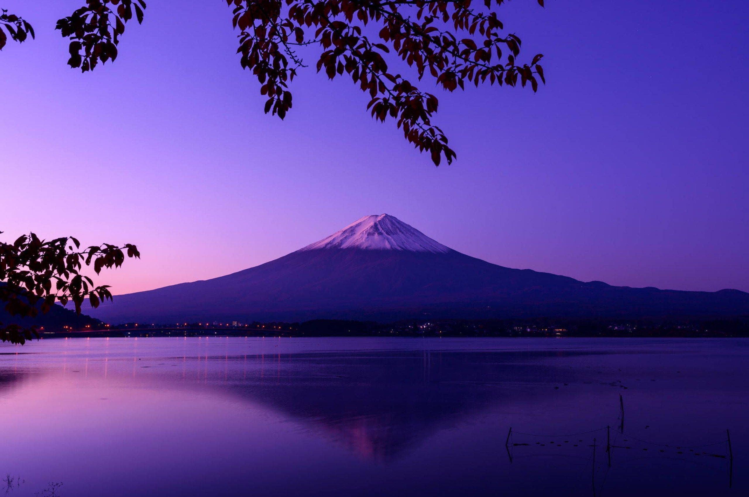 Aesthetic Chromebook Bundok Fuji Wallpaper