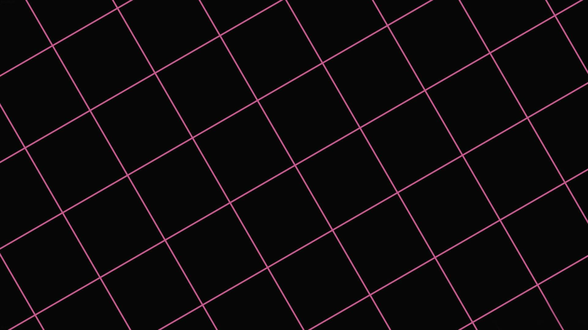Aesthetic Diagonal Grid na Itim at Rosas Wallpaper