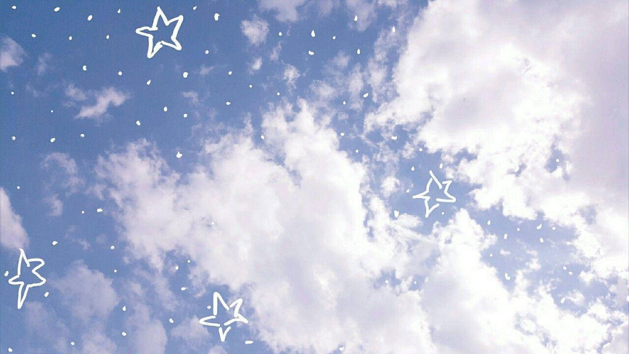 Aesthetic MacBook Maulap na Langit Wallpaper