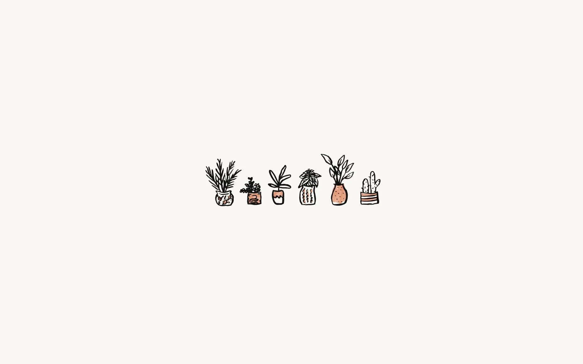 Aesthetic Minimalist na background Wallpaper