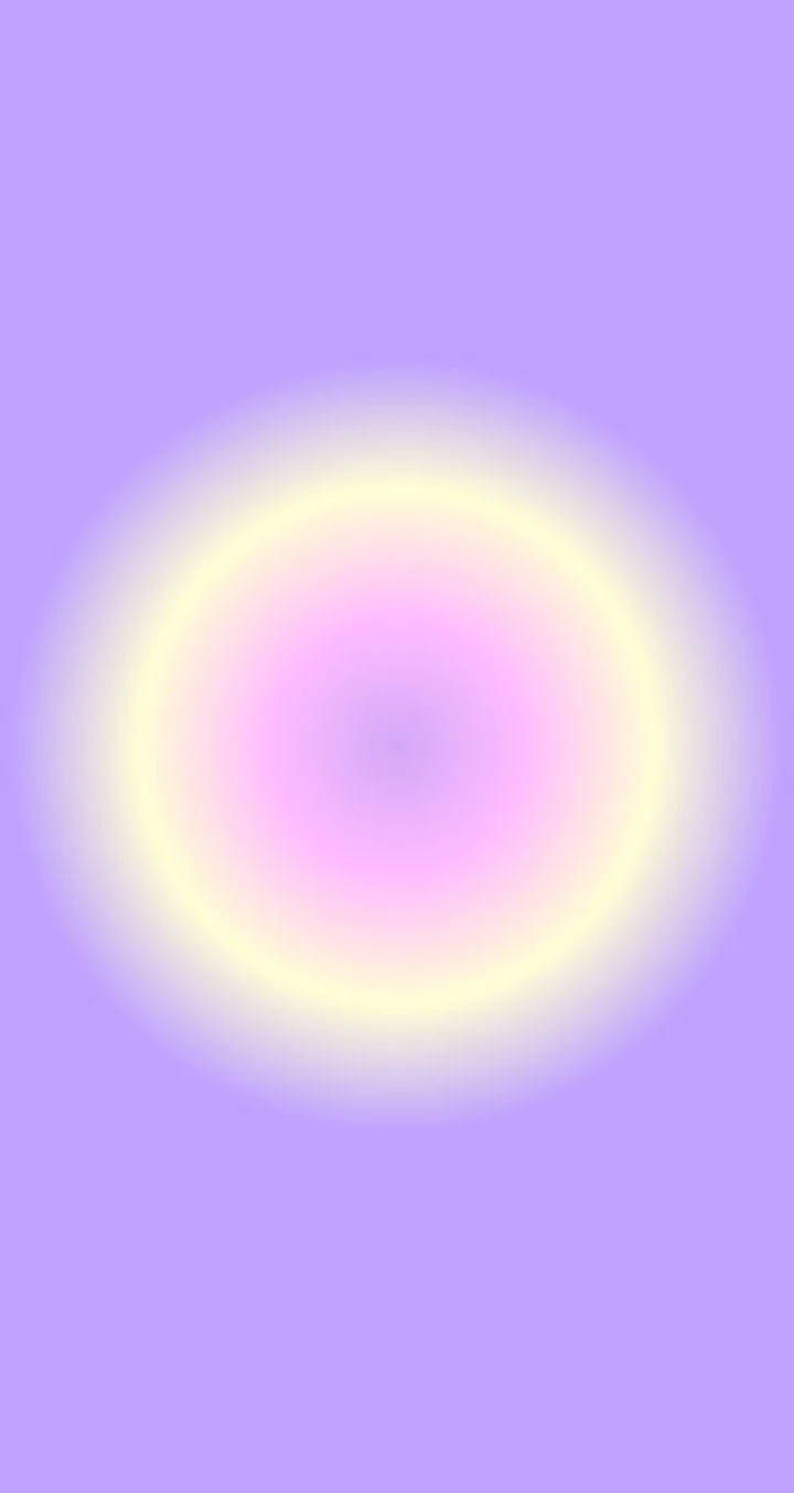 Aesthetic na Aura na Kulay Lila at Dilaw Wallpaper