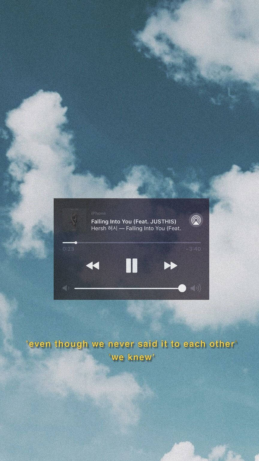 Aesthetic na Awit ng Paghihiwalay Wallpaper