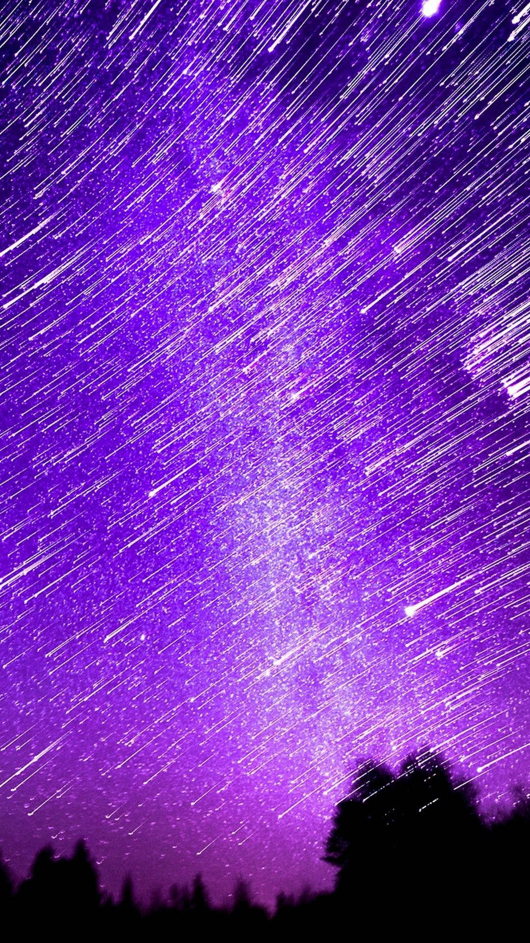 Aesthetic na iPhone Leonid Meteor Shower Wallpaper