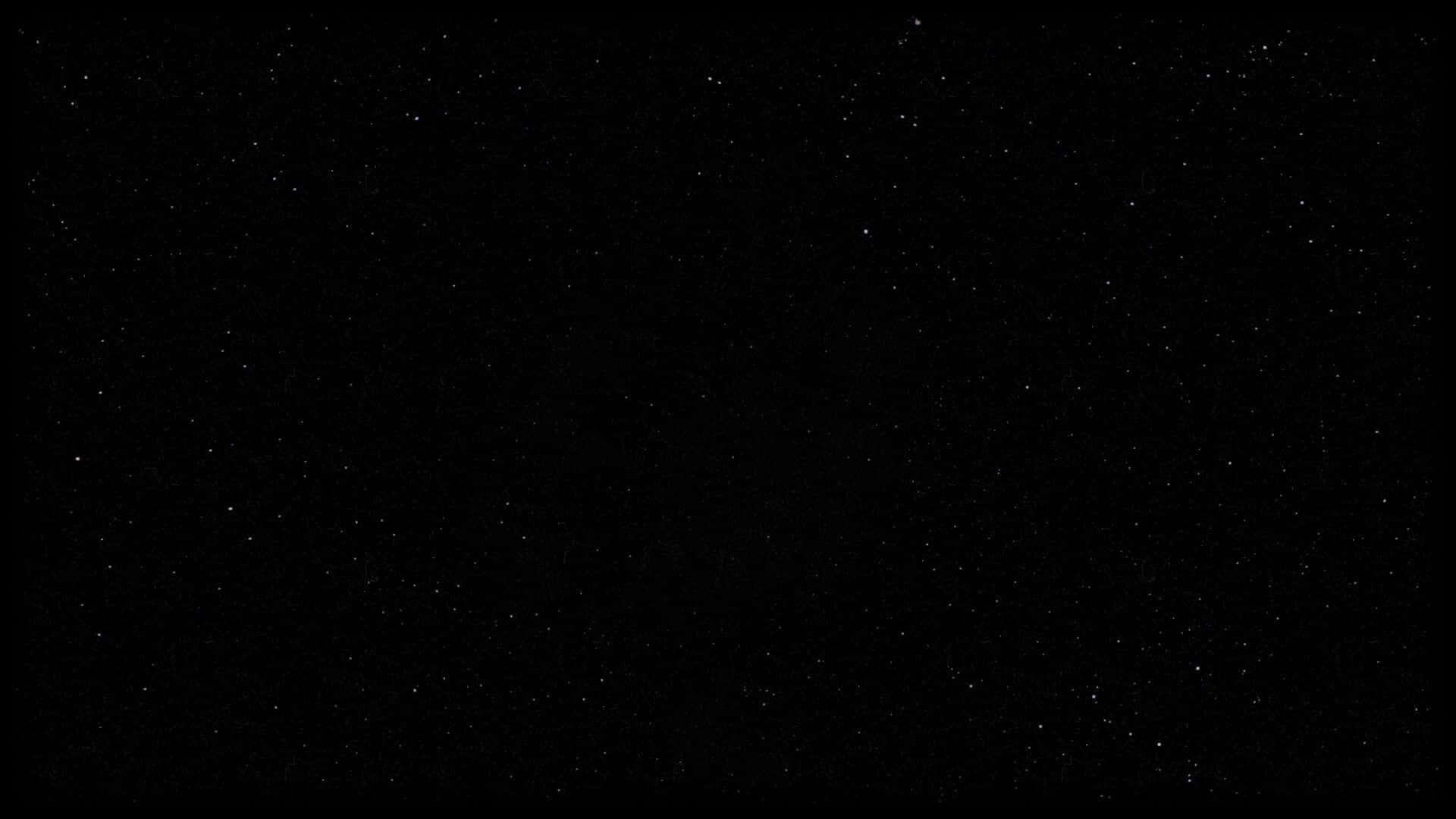 Aesthetic na Itim na Kalawakan na May mga Bituin Wallpaper