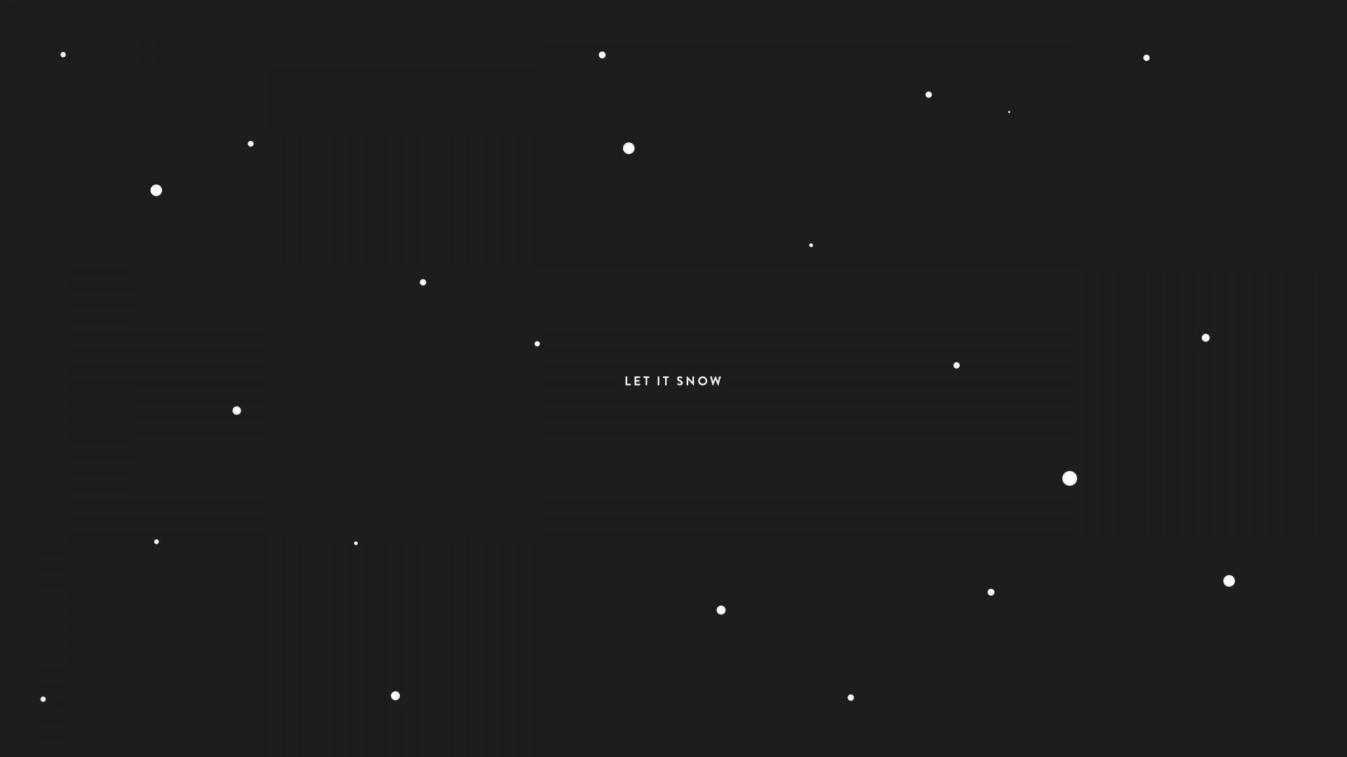 Aesthetic na Lalaki na Let It Snow Wallpaper