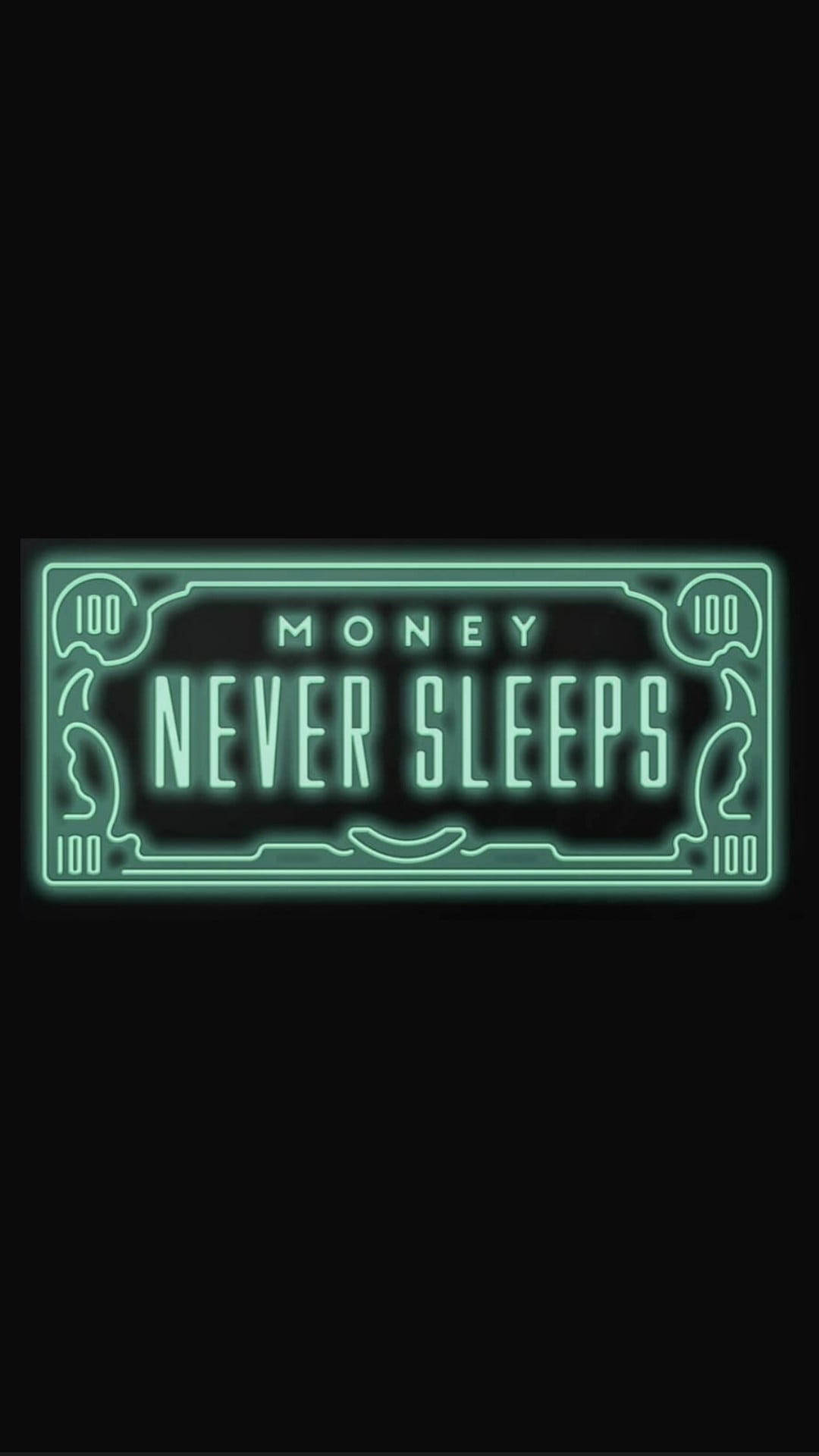 Aesthetic na Neon Green na Pera Hindi Natutulog Wallpaper