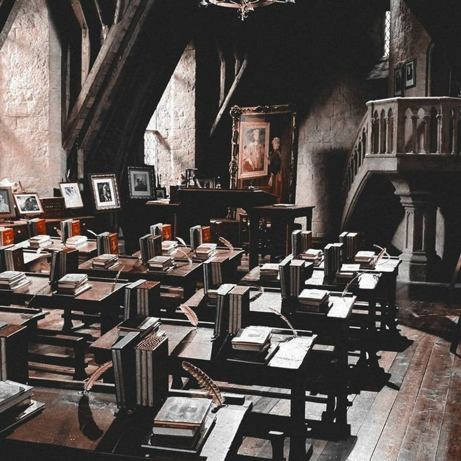 Aesthetic na Silid-aralan ng HP Wallpaper