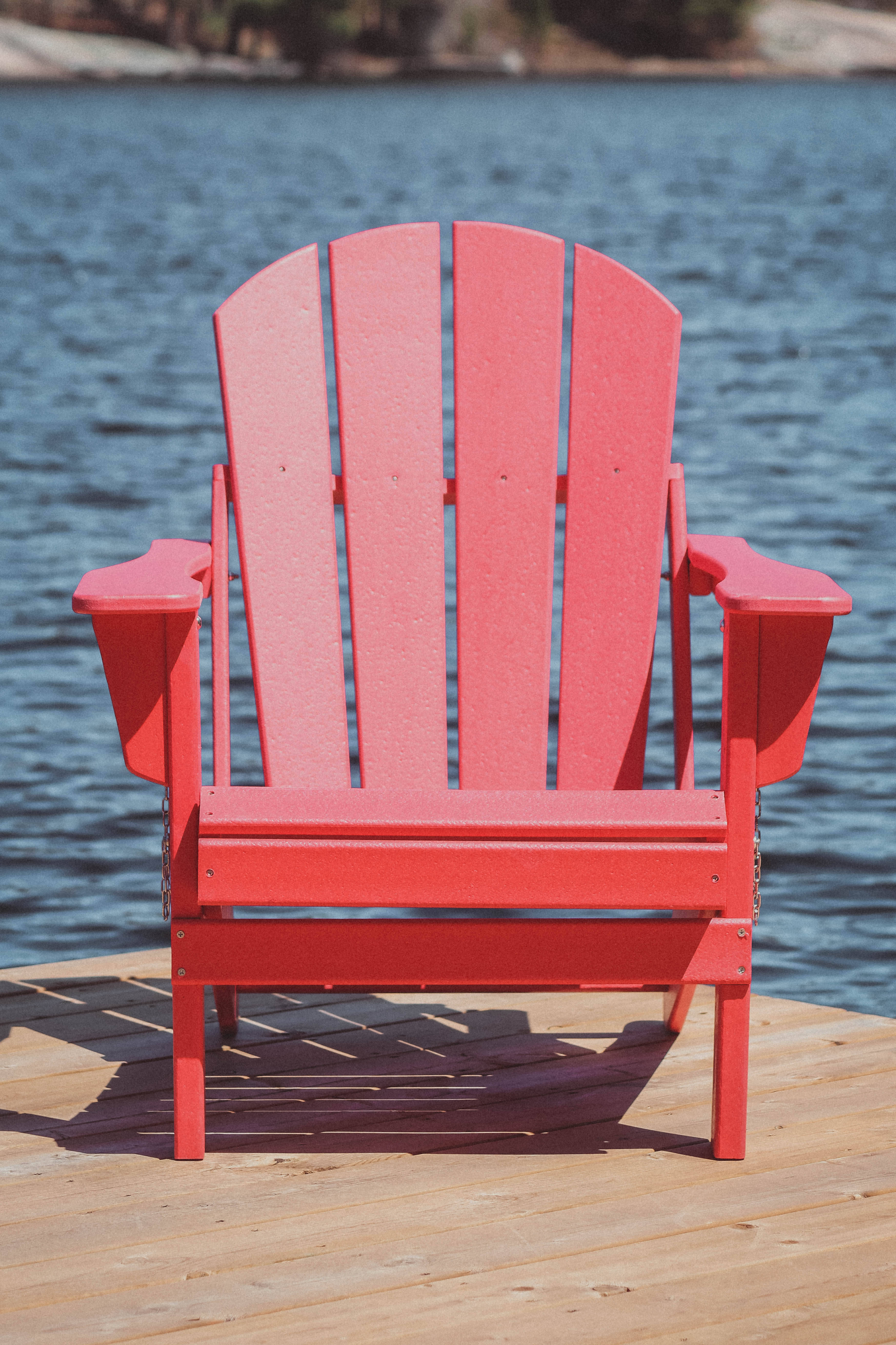 Aesthetic ng Adirondack Chair na Cottagecore Wallpaper