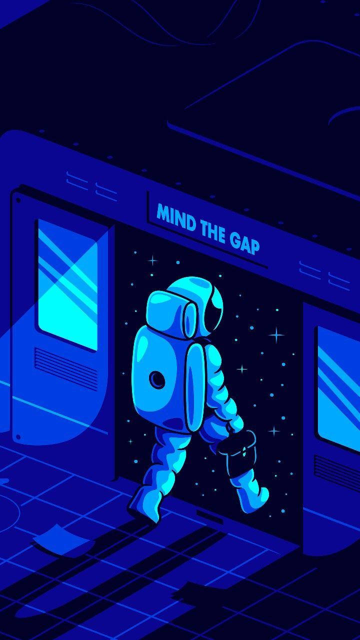 Aesthetic ng Astronaut sa Space Shuttle Wallpaper