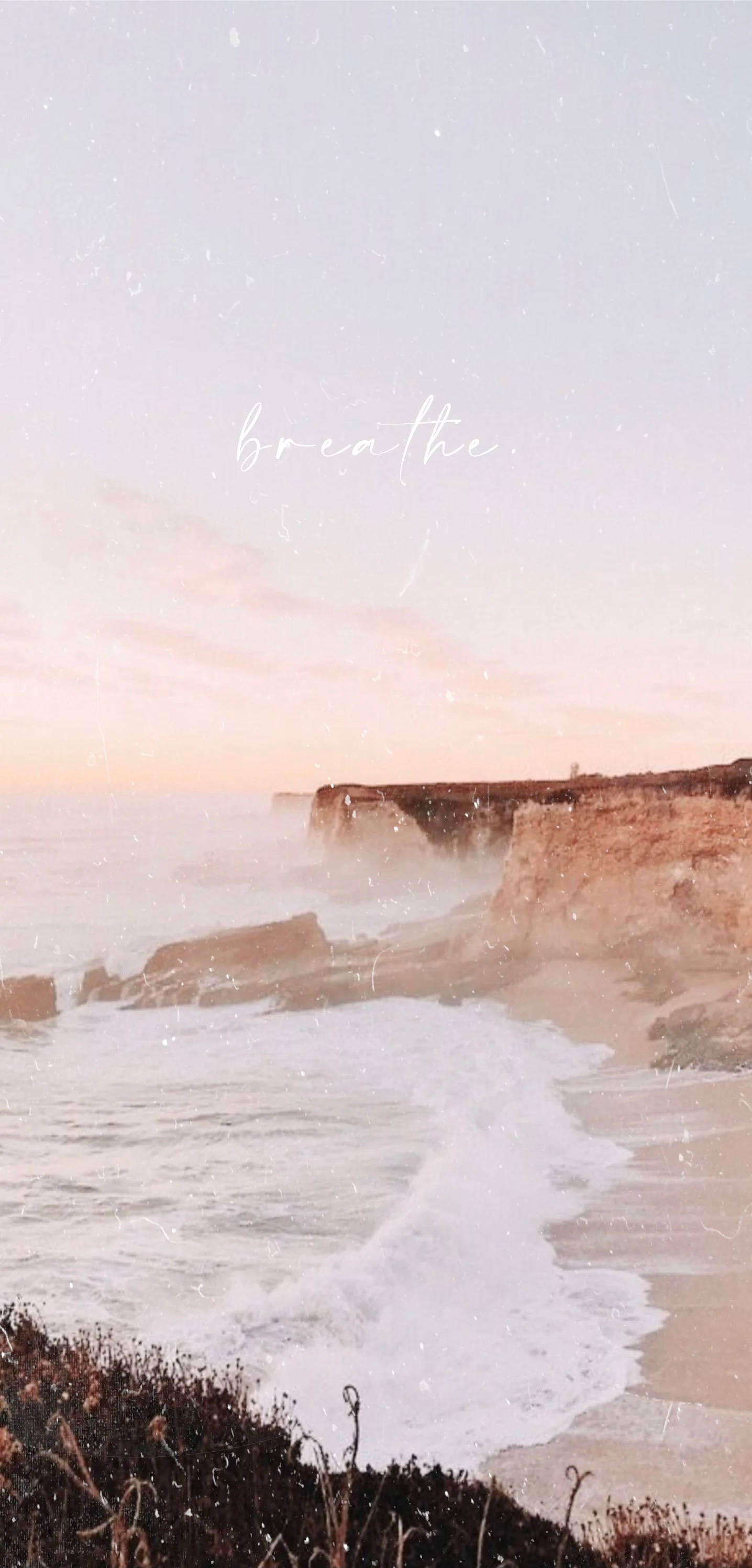 Aesthetic ng Beach para sa iPhone Wallpaper